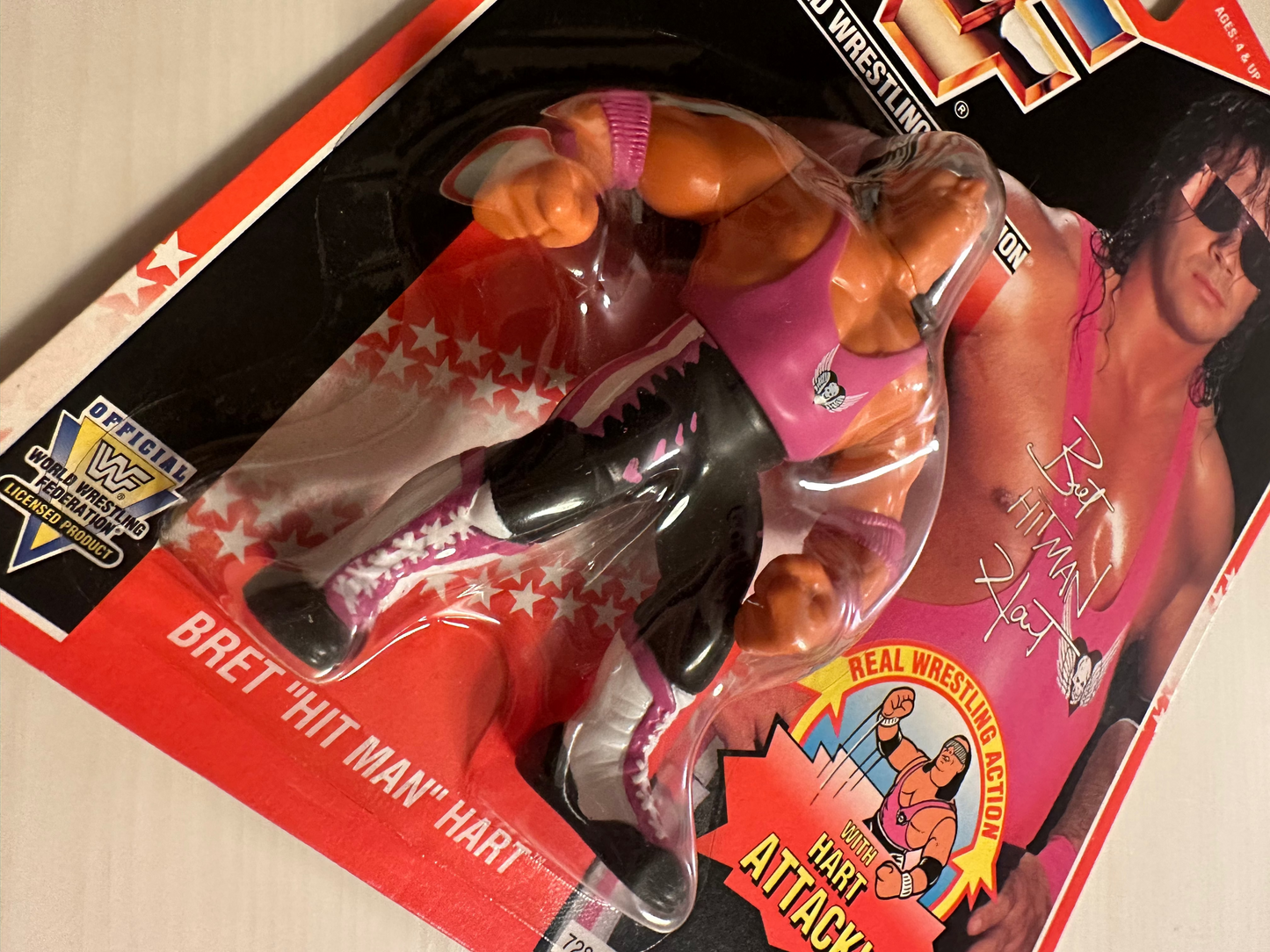 Bret the Hitman Hart Series 8 WWF Hasbro