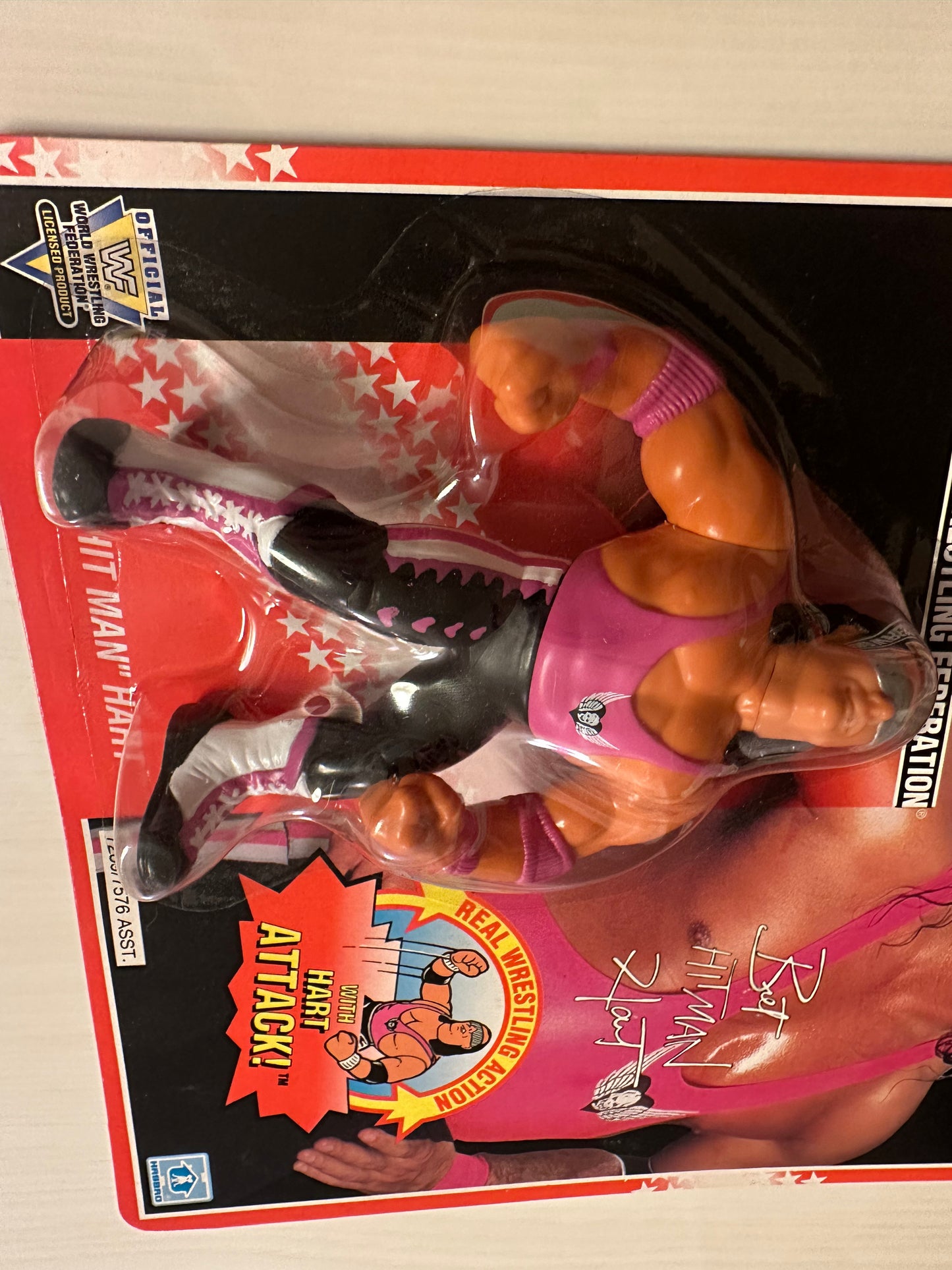 Bret the Hitman Hart Series 8 WWF Hasbro