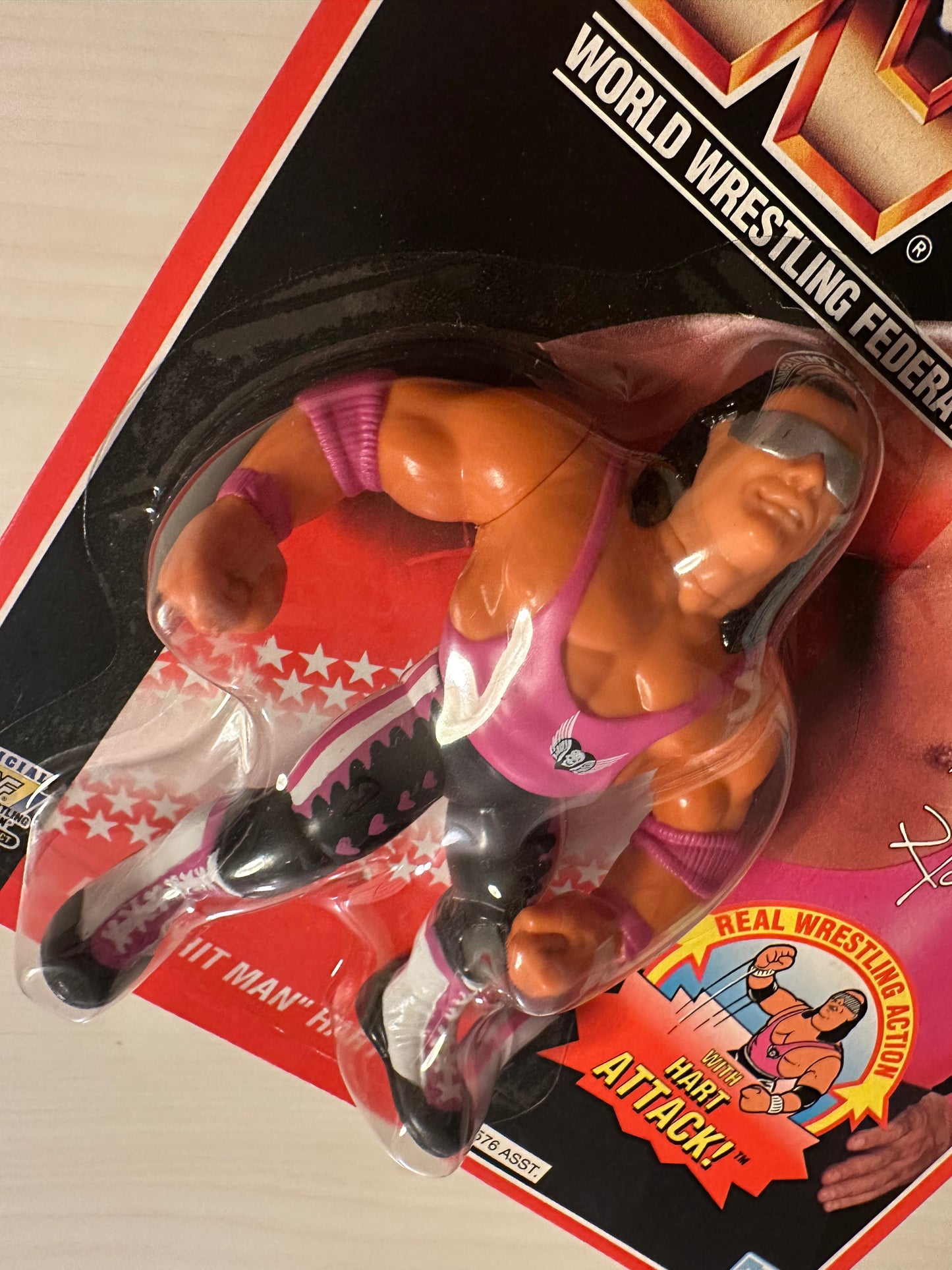 Bret the Hitman Hart Series 8 WWF Hasbro