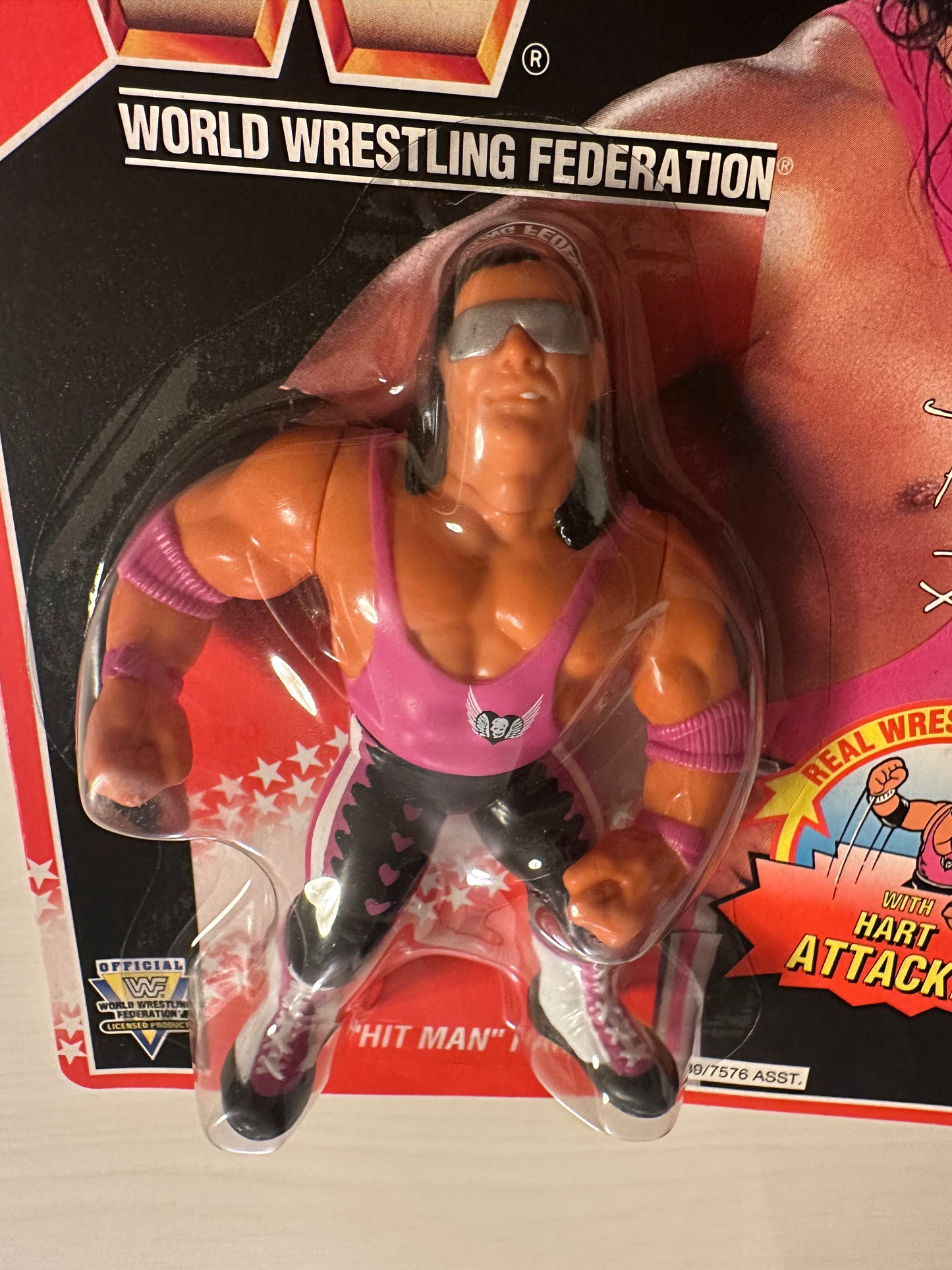 Bret the Hitman Hart Series 8 WWF Hasbro