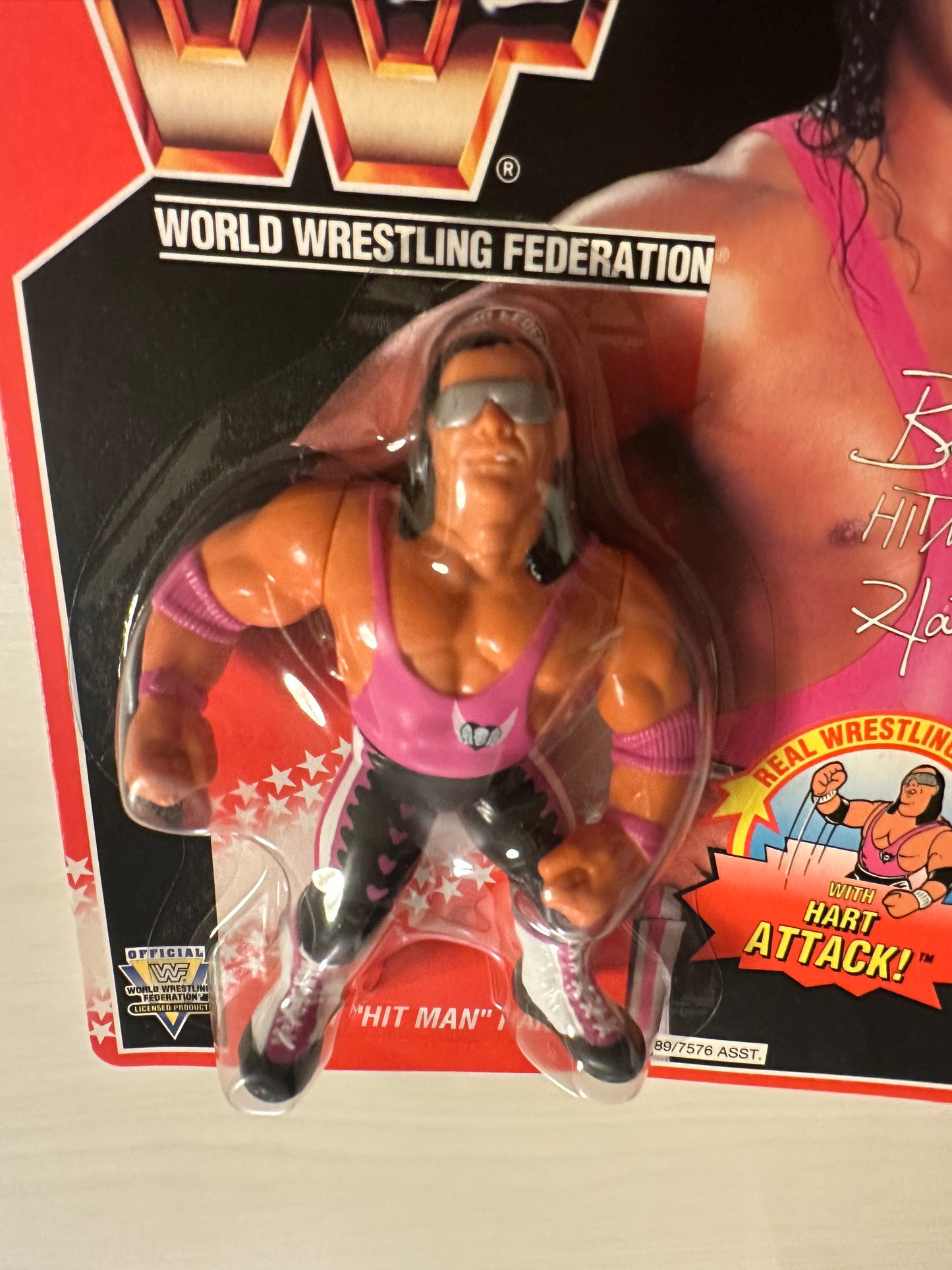 Bret the Hitman Hart Series 8 WWF Hasbro