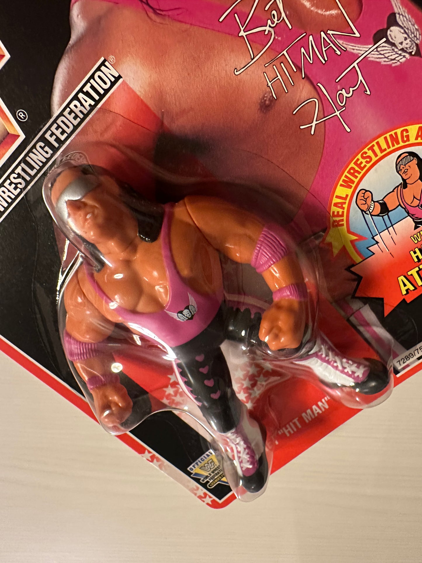Bret the Hitman Hart Series 8 WWF Hasbro