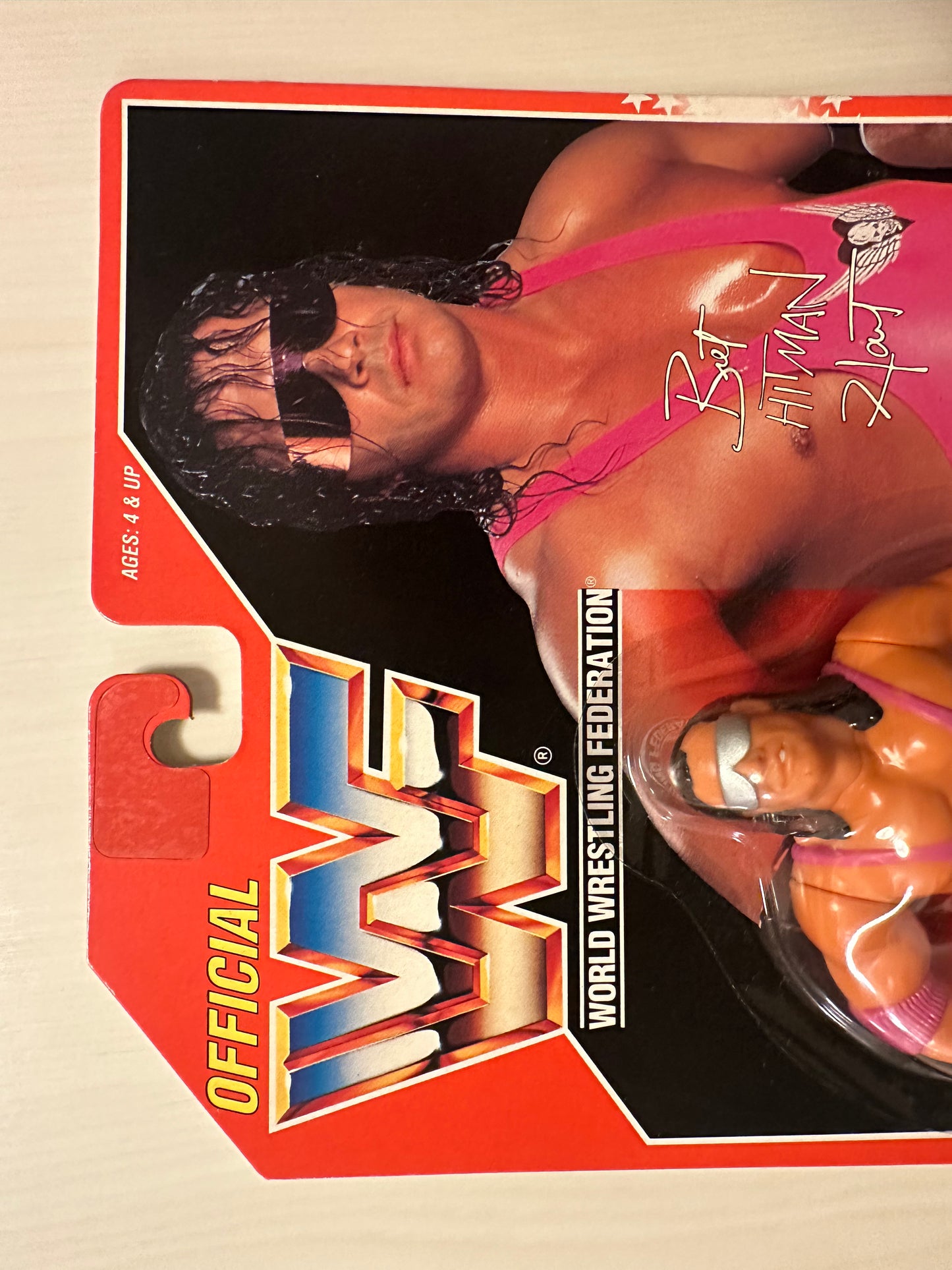 Bret the Hitman Hart Series 8 WWF Hasbro