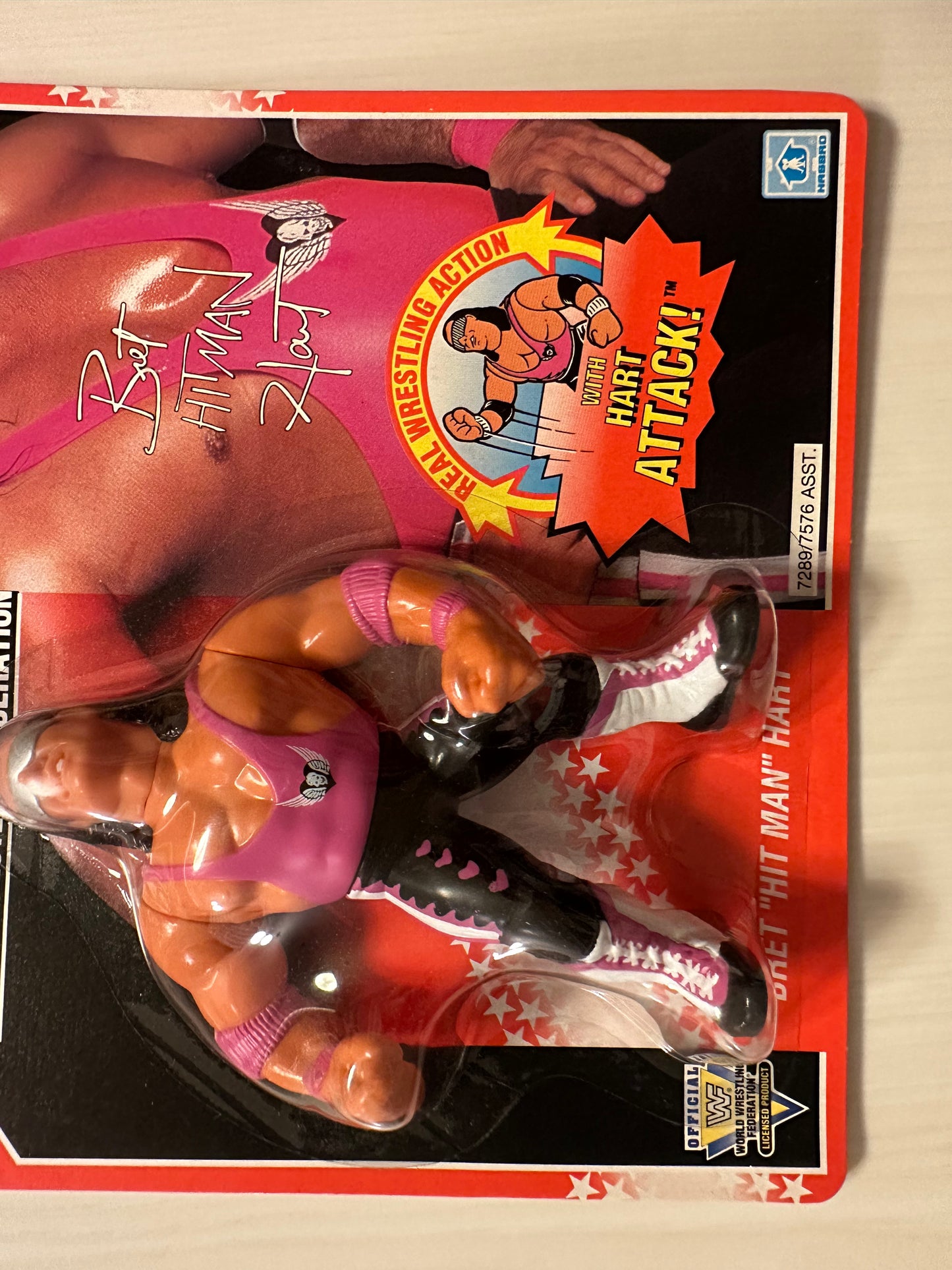 Bret the Hitman Hart Series 8 WWF Hasbro