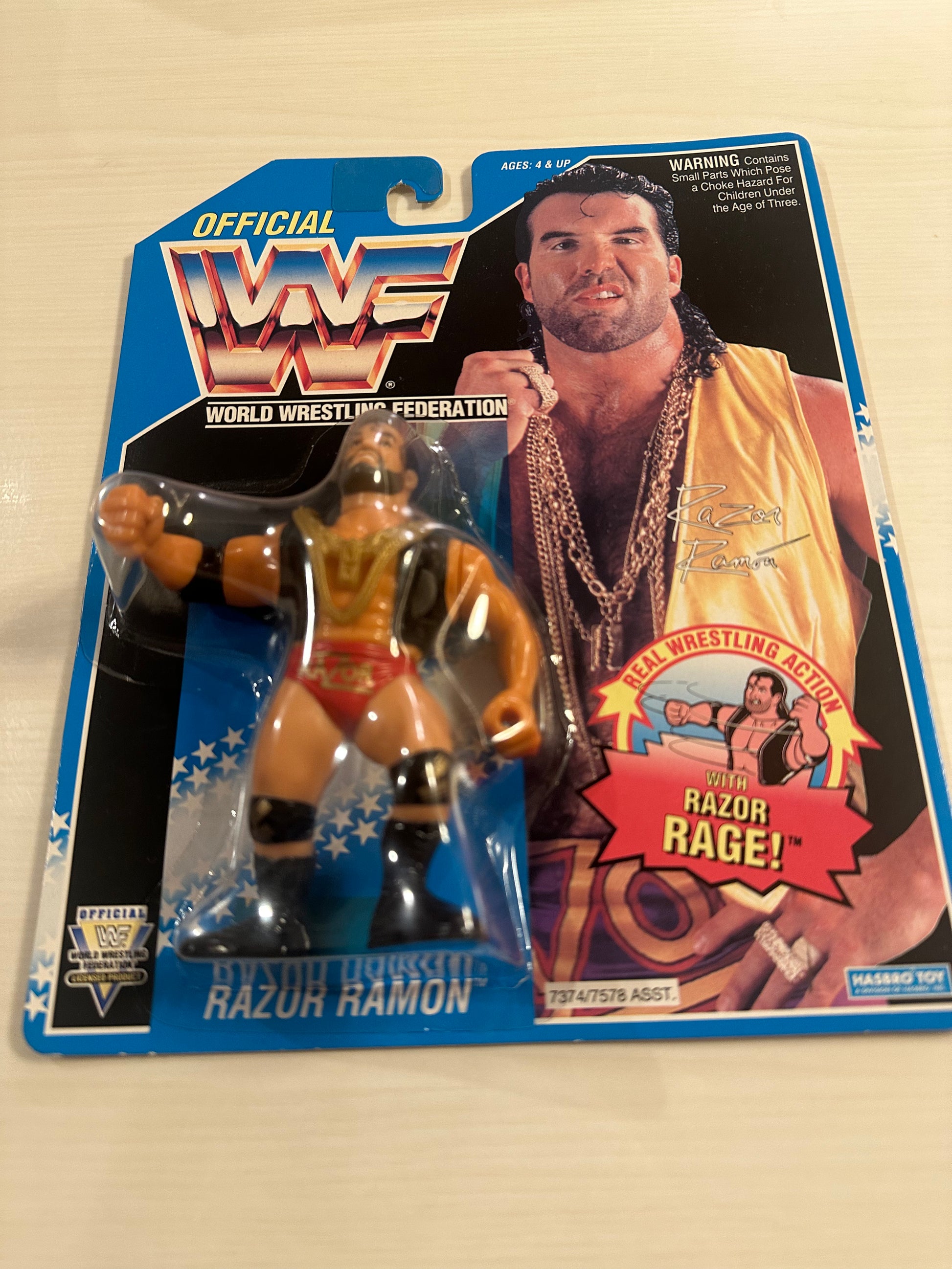 Wwf Fake Razor Ramon Razor Ramon Series 10 WWF Hasbro – retrofigure