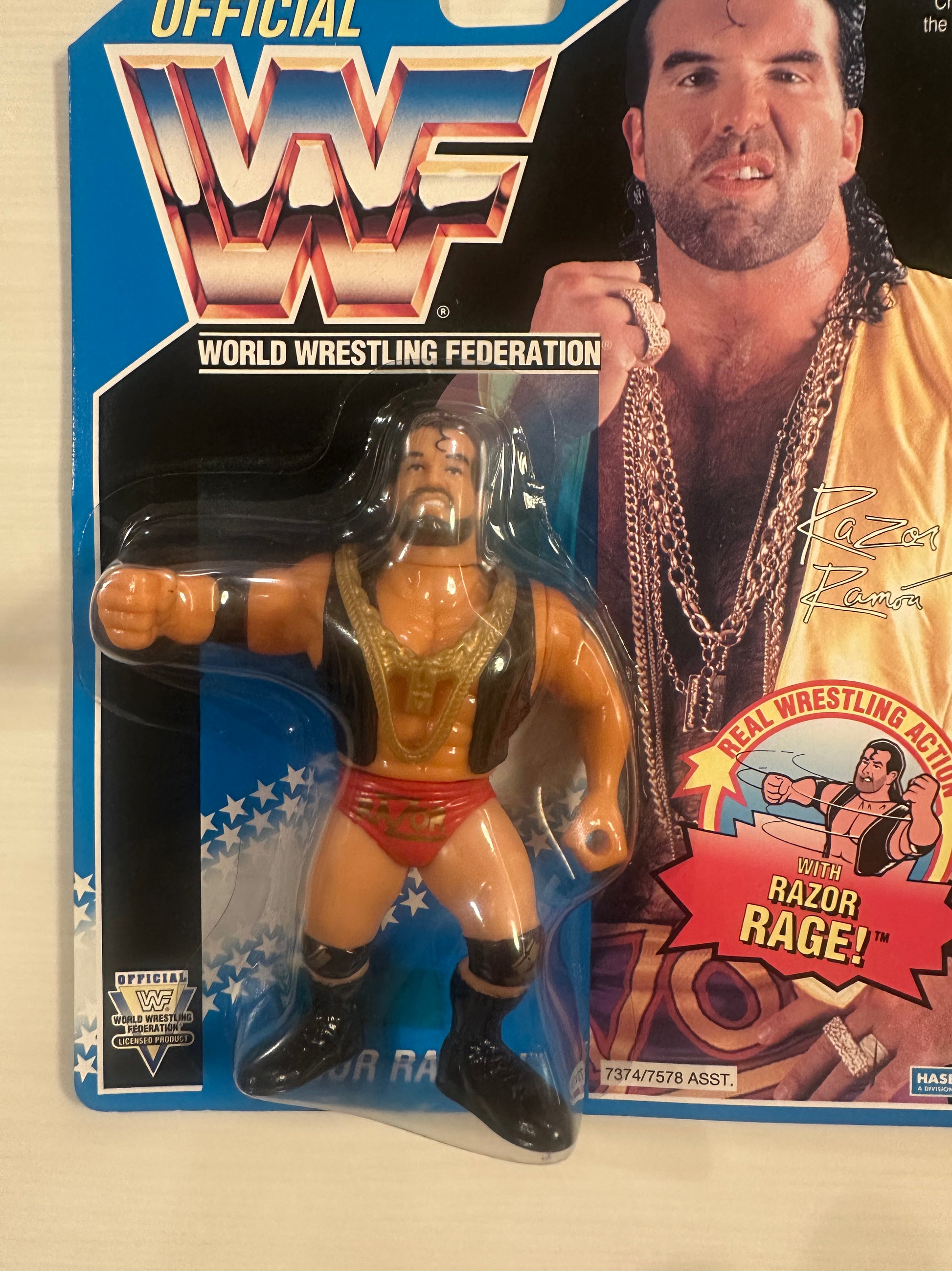 Wwf Fake Razor Ramon Razor Ramon Series 10 WWF Hasbro – retrofigure