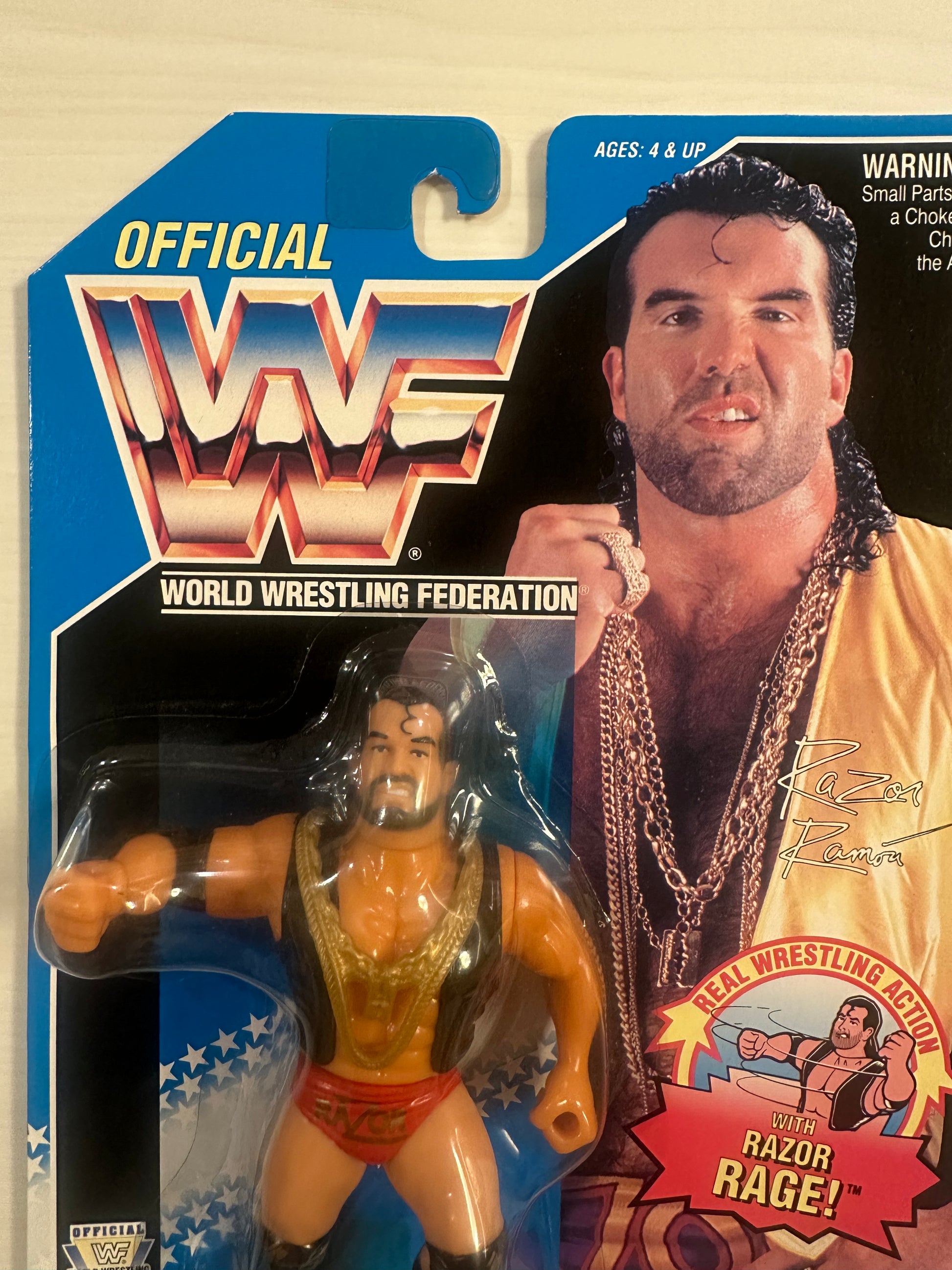 Wwf Fake Razor Ramon Razor Ramon Series 10 WWF Hasbro – retrofigure