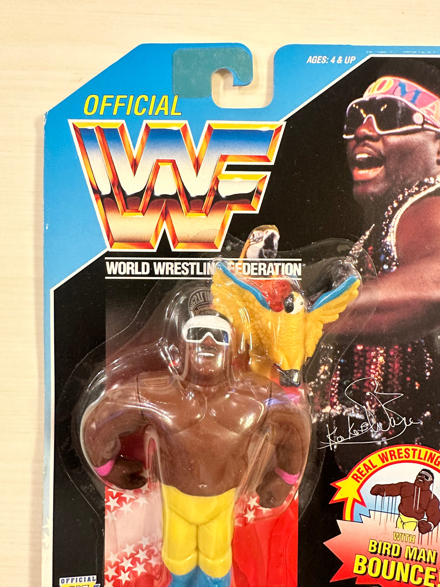 Koko B Ware Series 3 WWF Hasbro