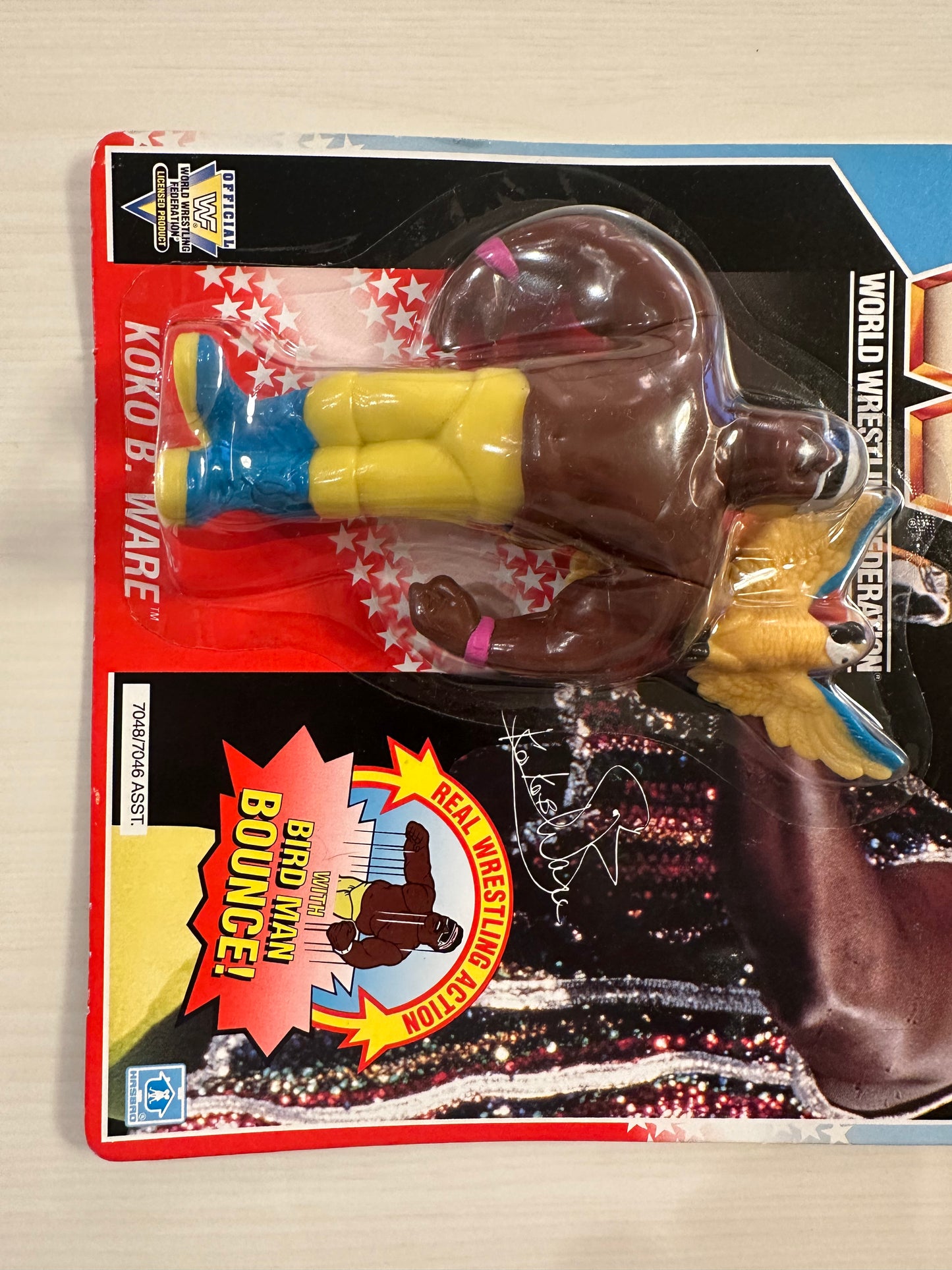 Koko B Ware Series 3 WWF Hasbro