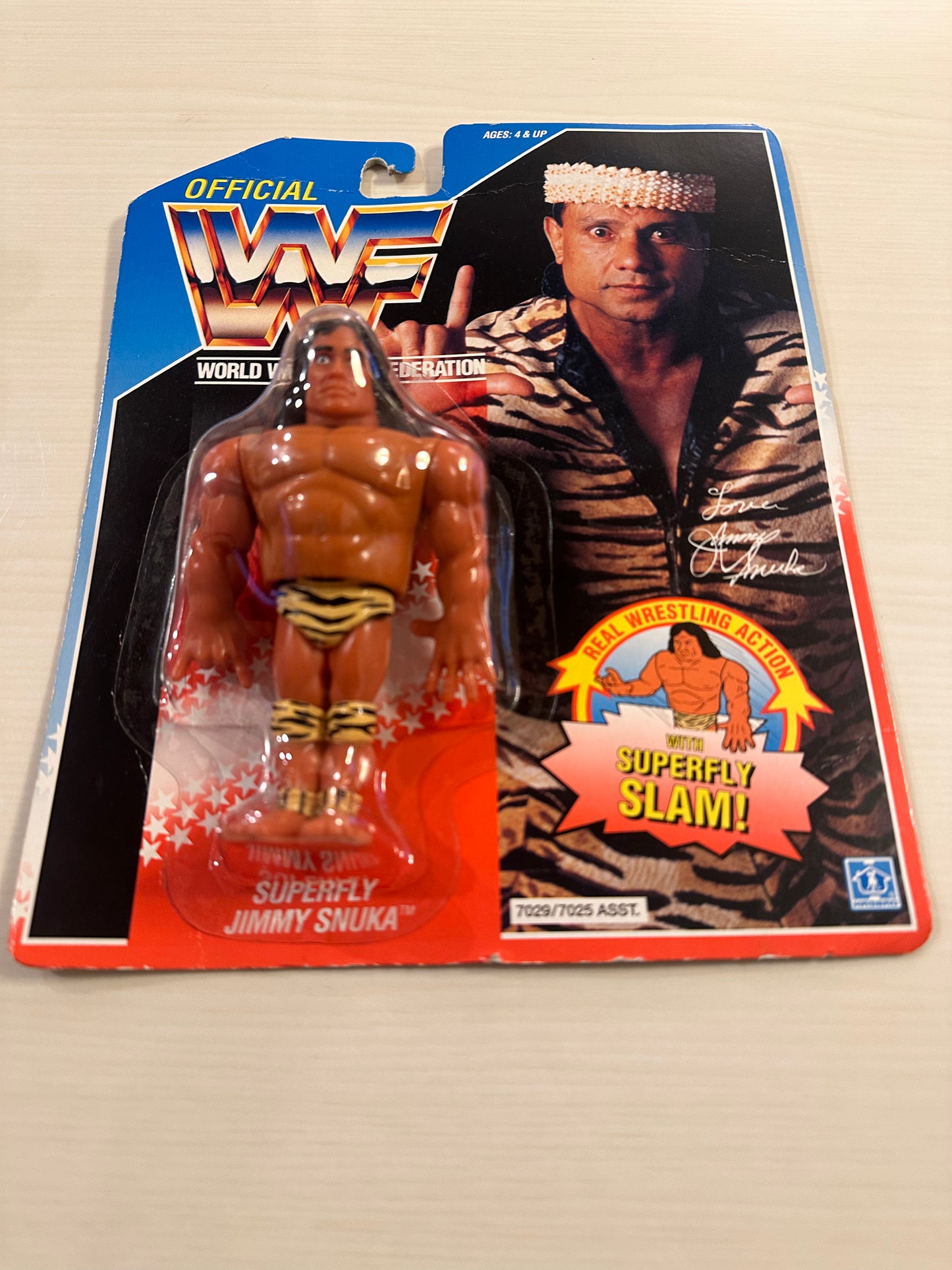 Superfly Jimmy Snuka Series 2 WWF Hasbro