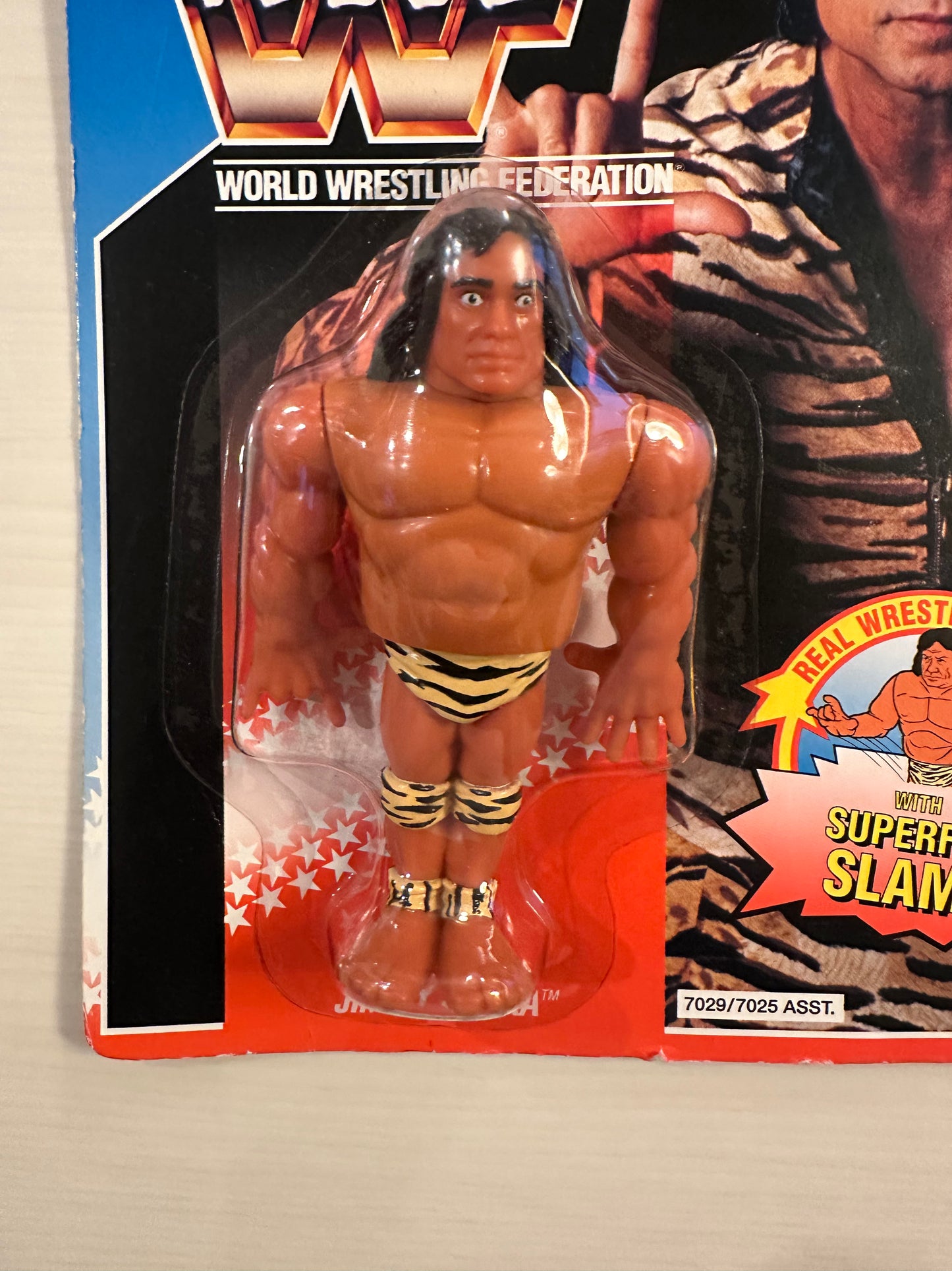 Superfly Jimmy Snuka Series 2 WWF Hasbro