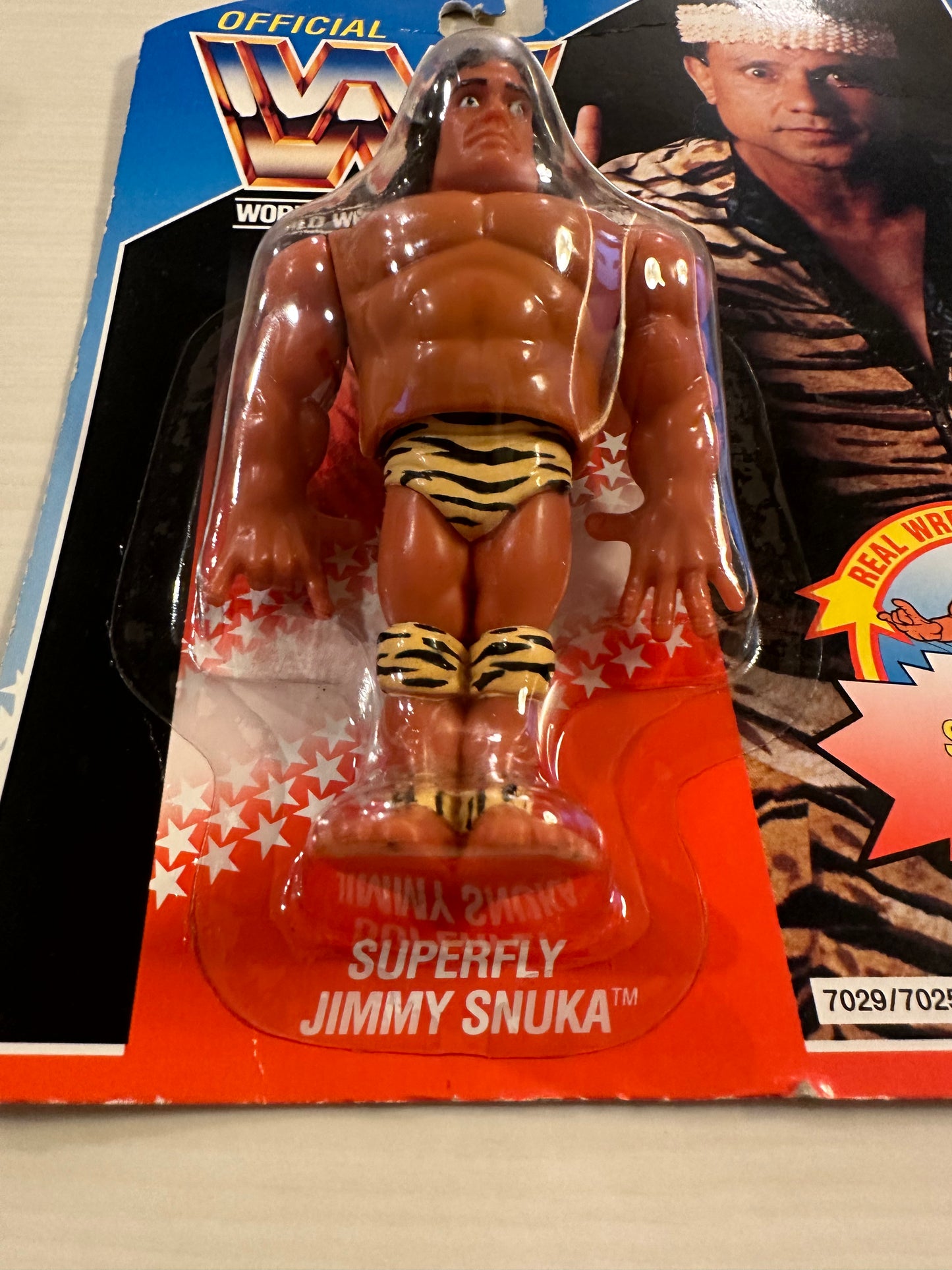 Superfly Jimmy Snuka Series 2 WWF Hasbro