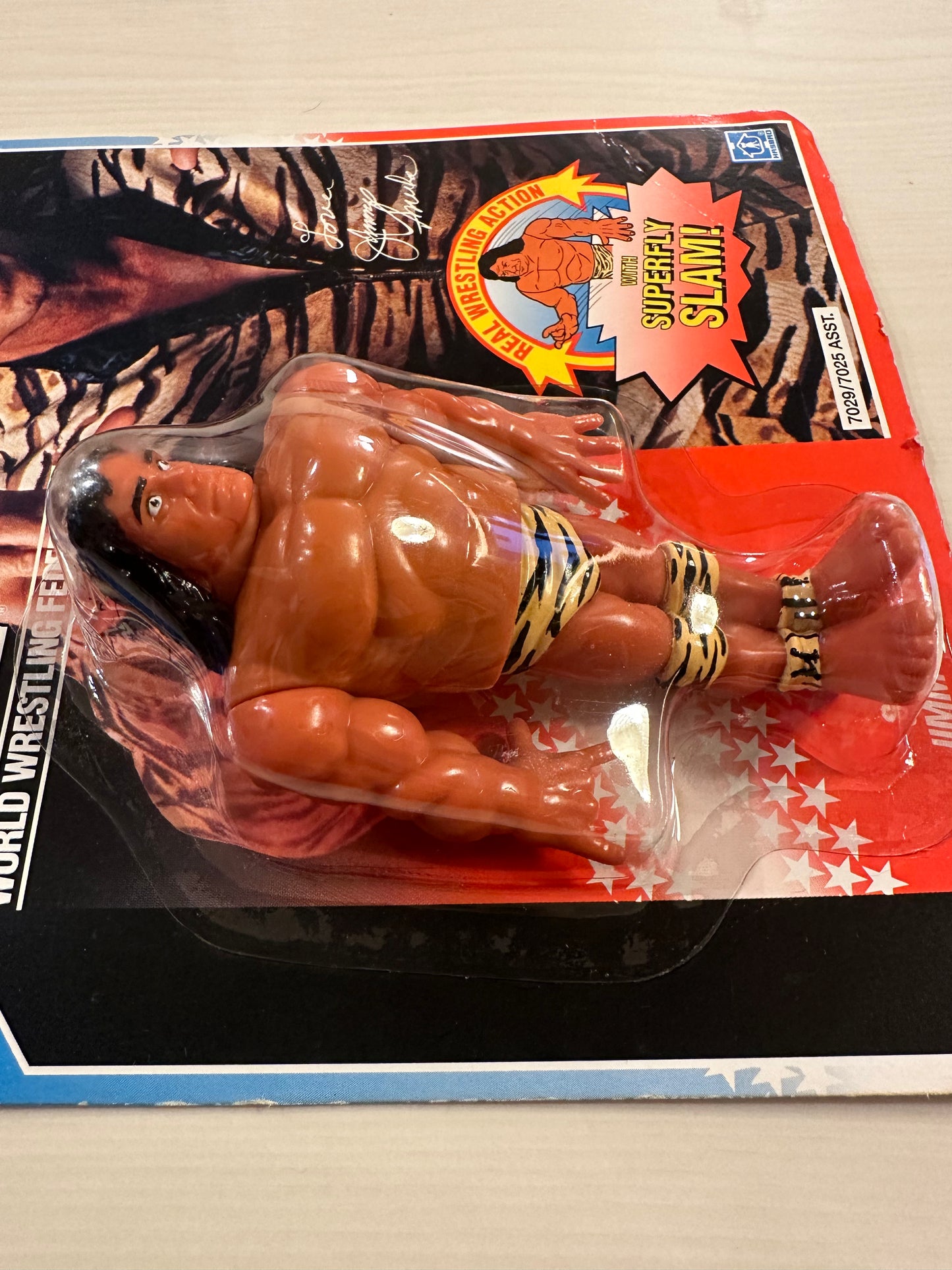 Superfly Jimmy Snuka Series 2 WWF Hasbro