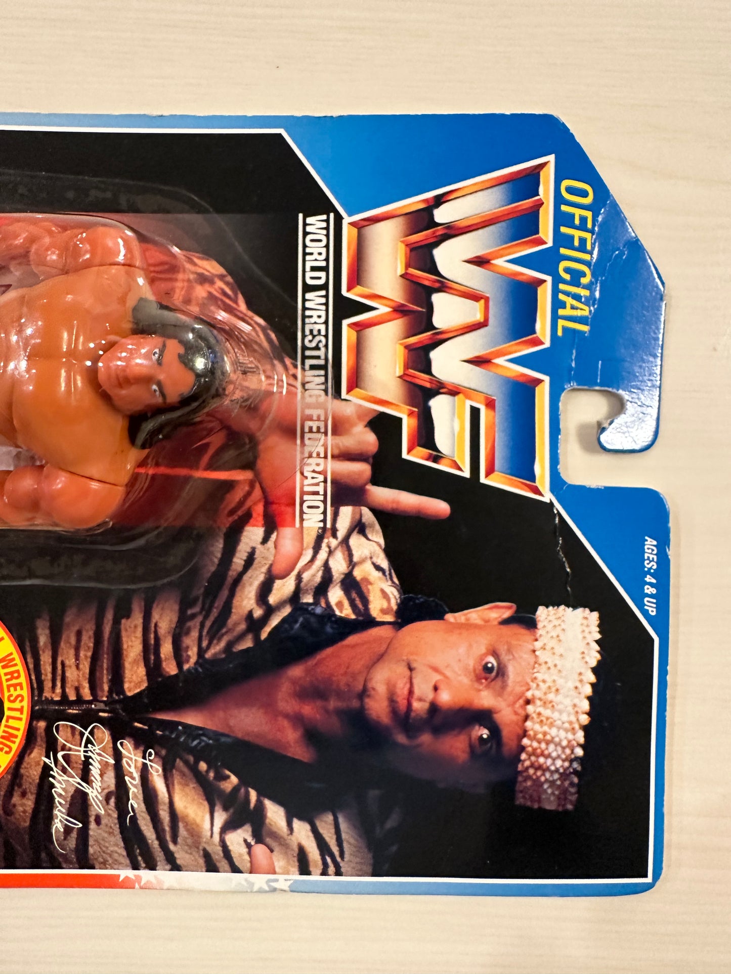 Superfly Jimmy Snuka Series 2 WWF Hasbro