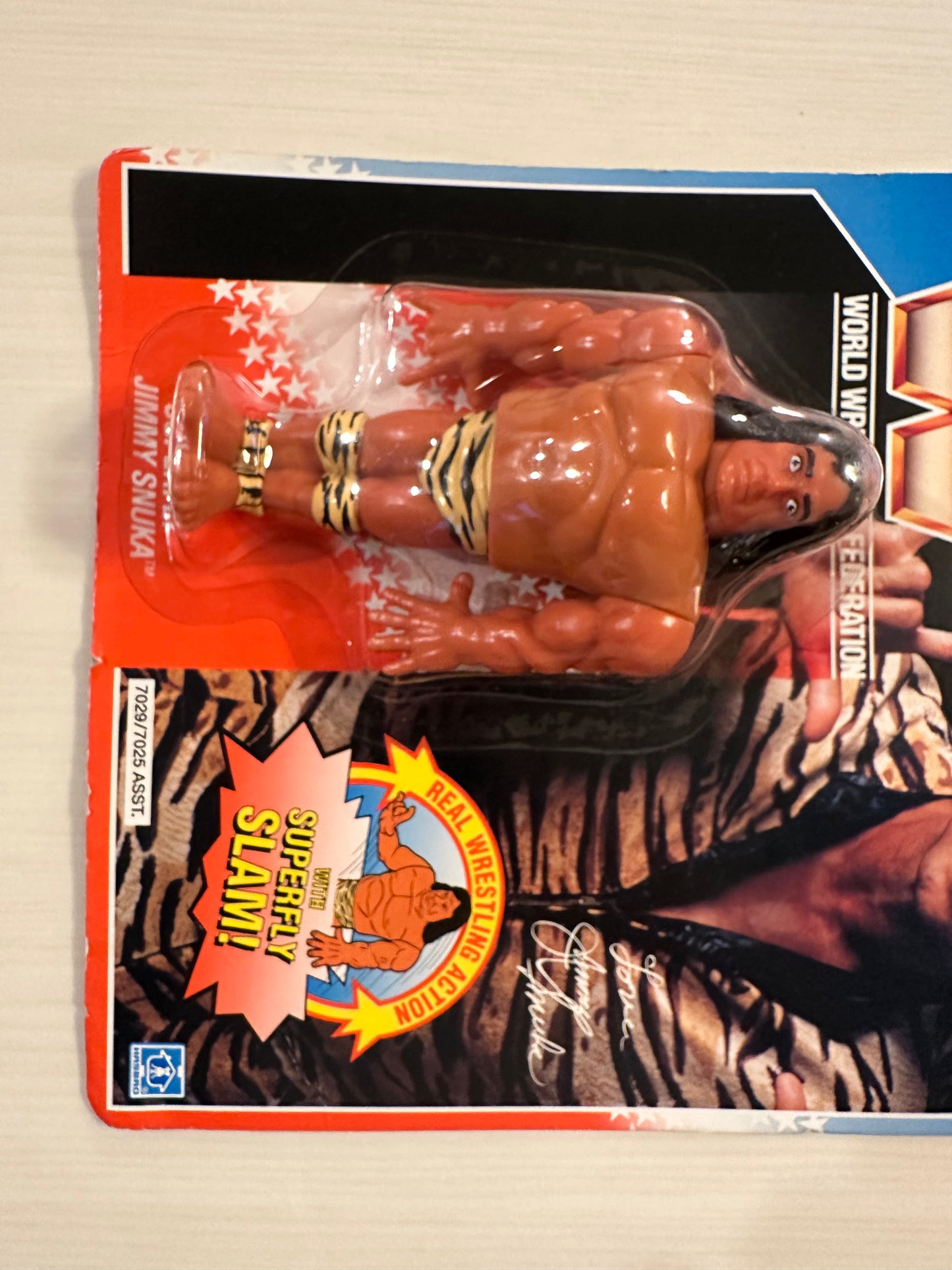 Superfly Jimmy Snuka Series 2 WWF Hasbro