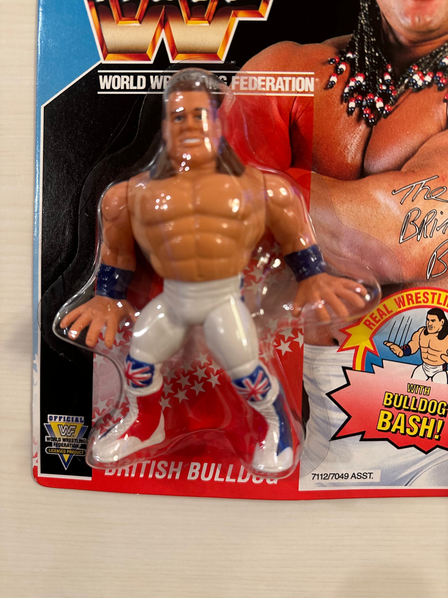 British Bulldog Series 4 WWF Hasbro