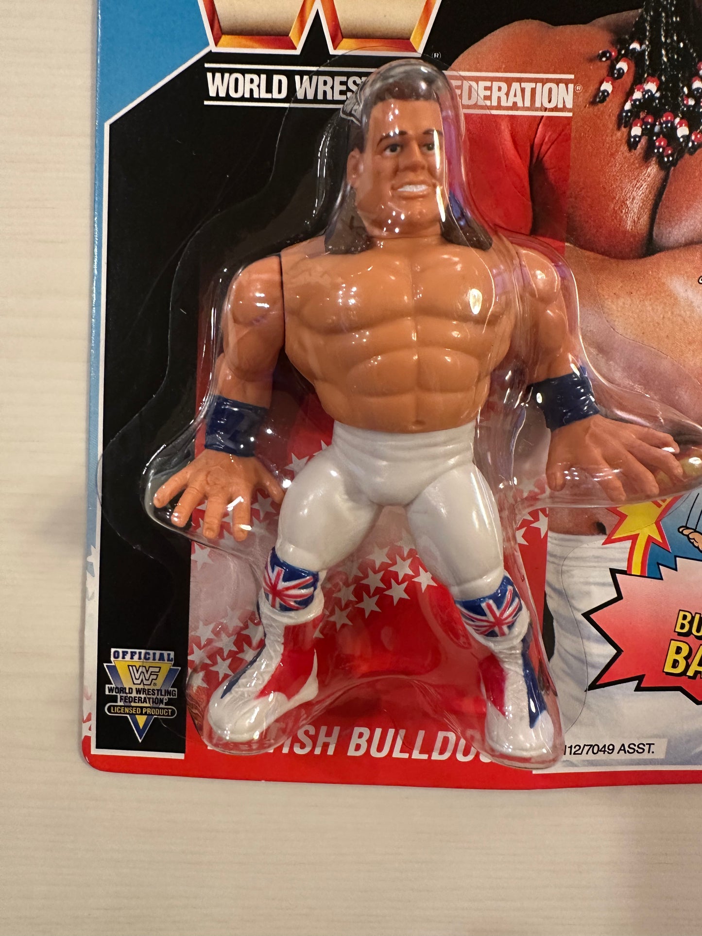British Bulldog Series 4 WWF Hasbro