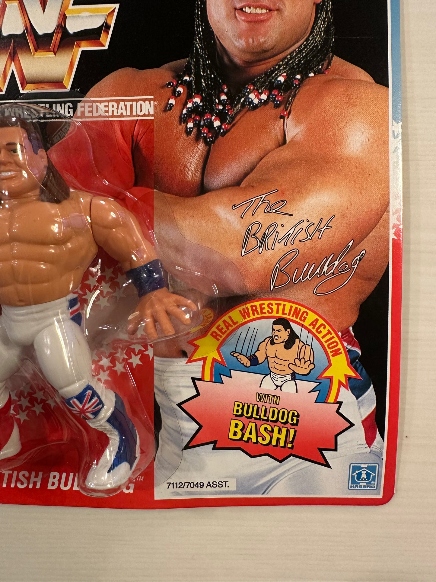 British Bulldog Series 4 WWF Hasbro