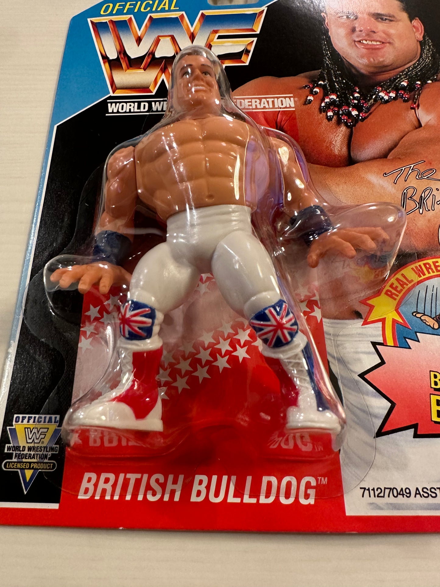 British Bulldog Series 4 WWF Hasbro