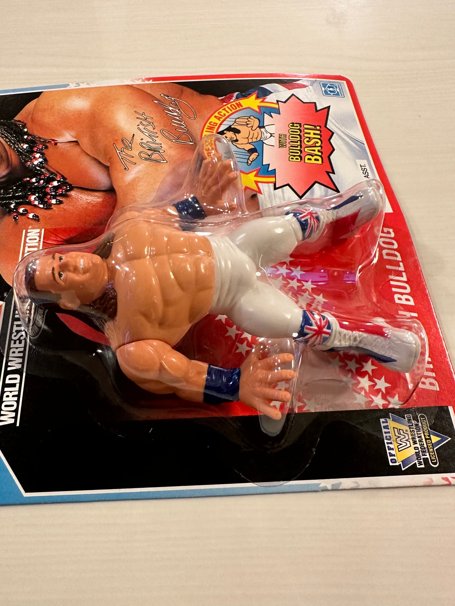 British Bulldog Series 4 WWF Hasbro