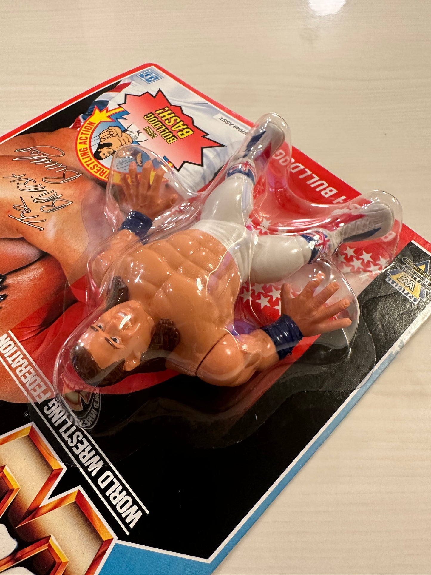 British Bulldog Series 4 WWF Hasbro