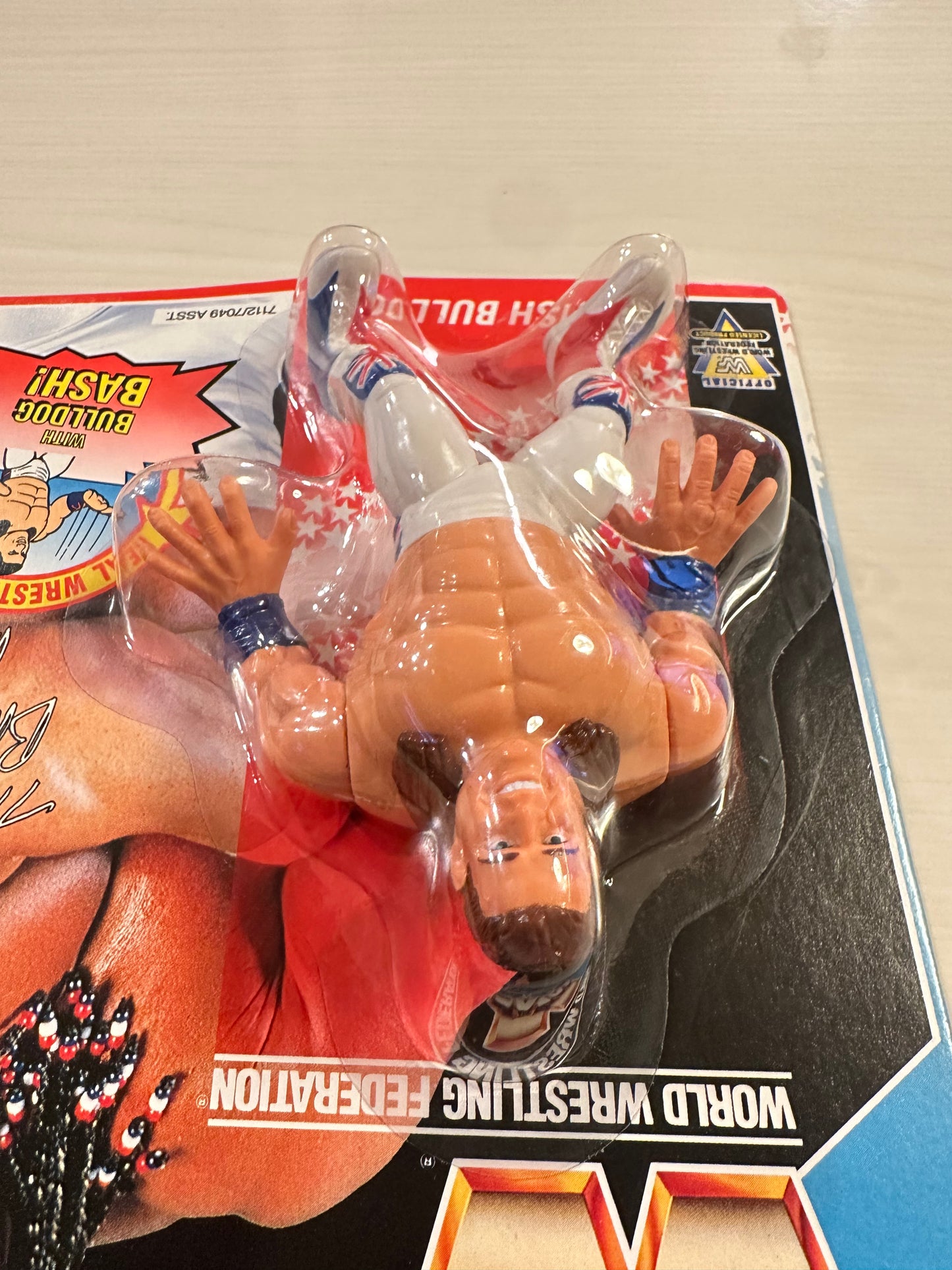 British Bulldog Series 4 WWF Hasbro