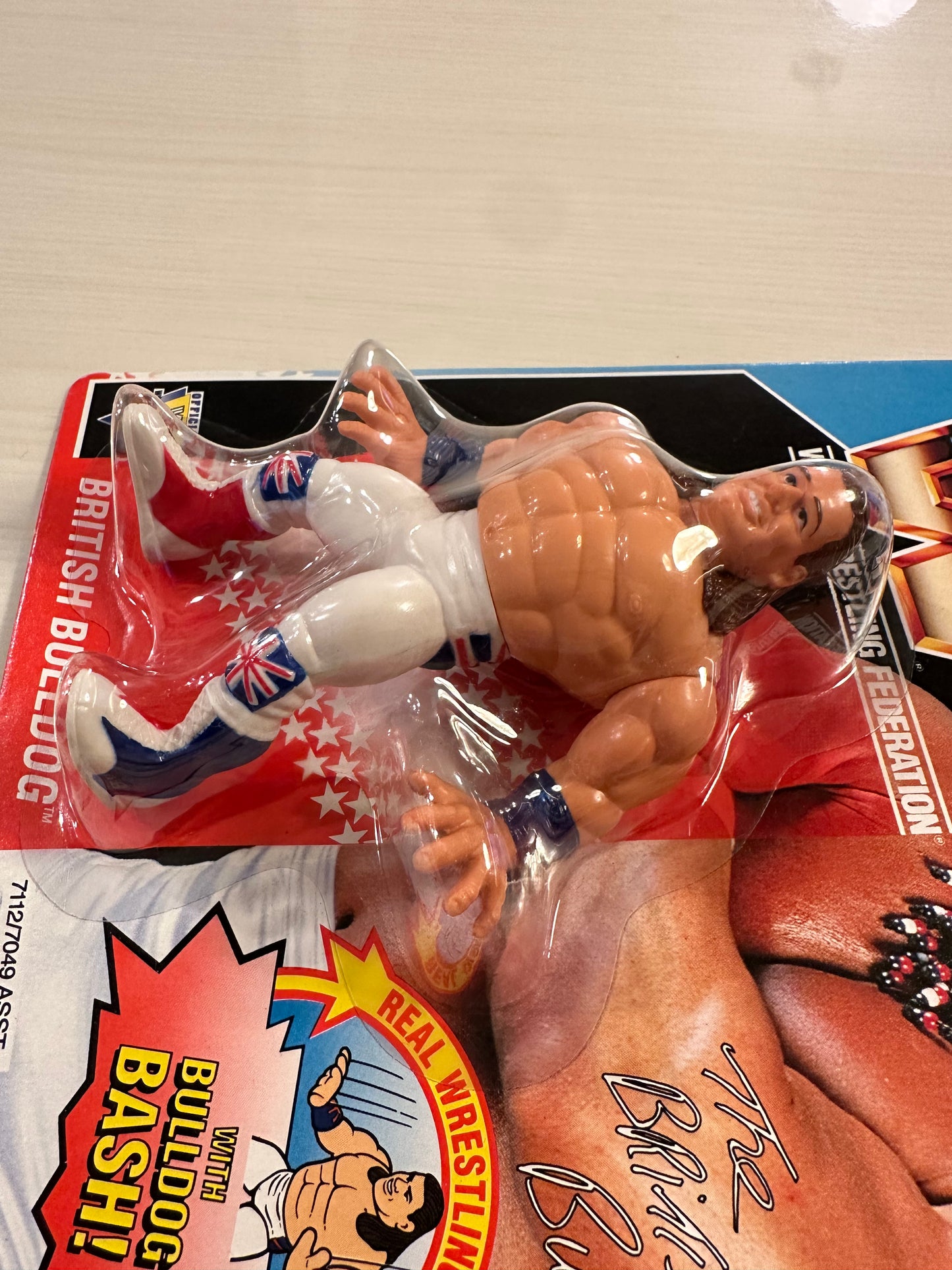 British Bulldog Series 4 WWF Hasbro