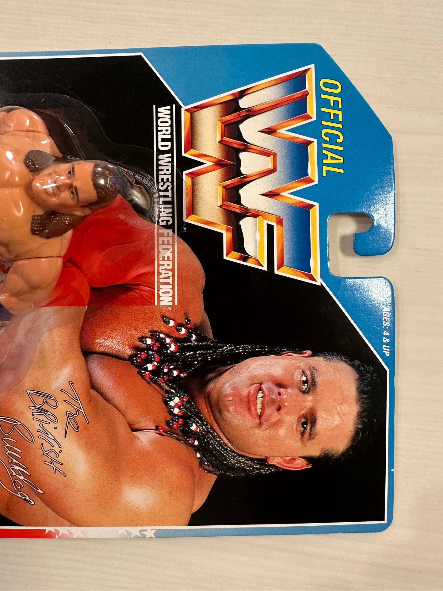 British Bulldog Series 4 WWF Hasbro