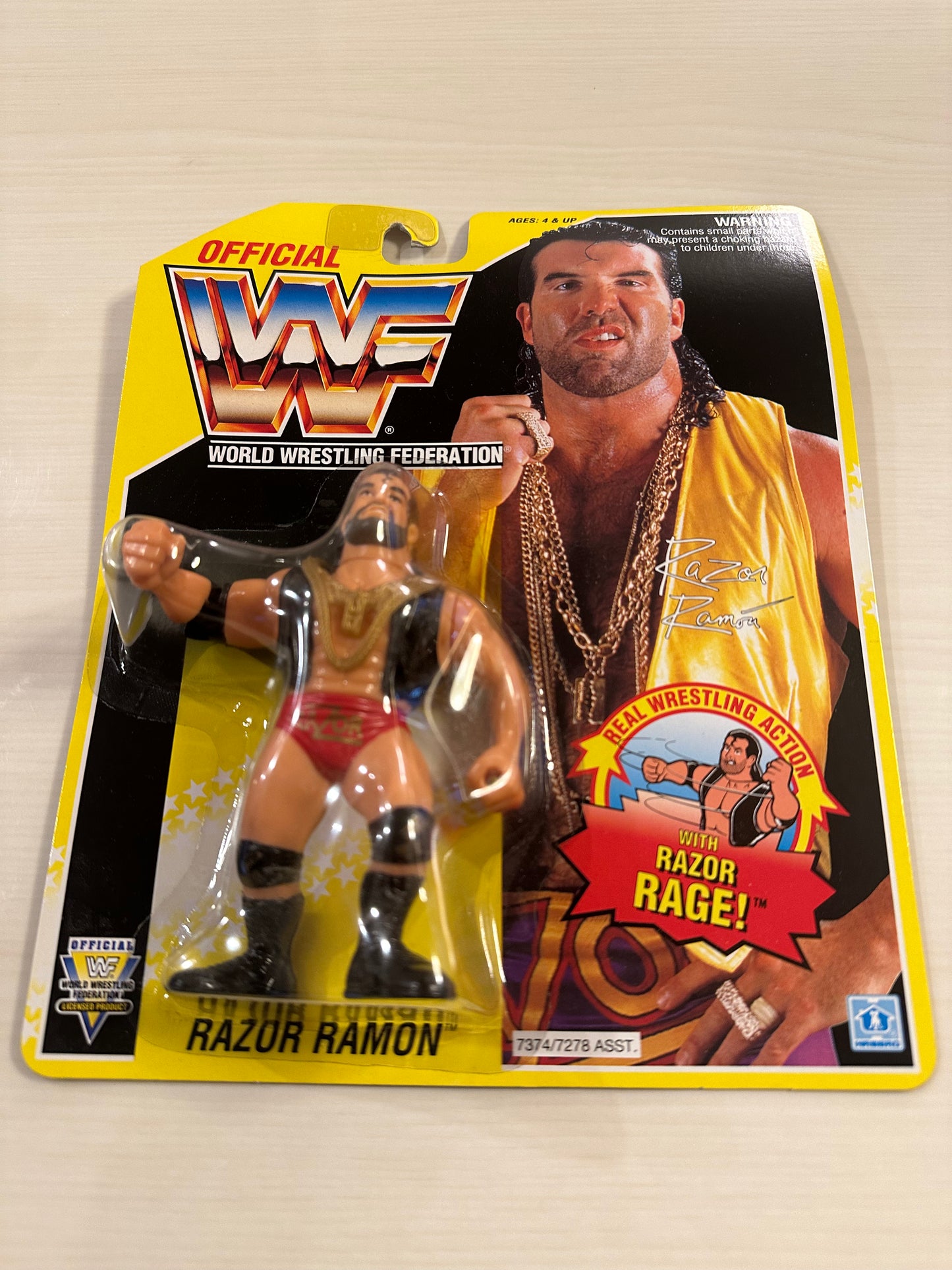 Razor Ramon Series 7 WWF Hasbro