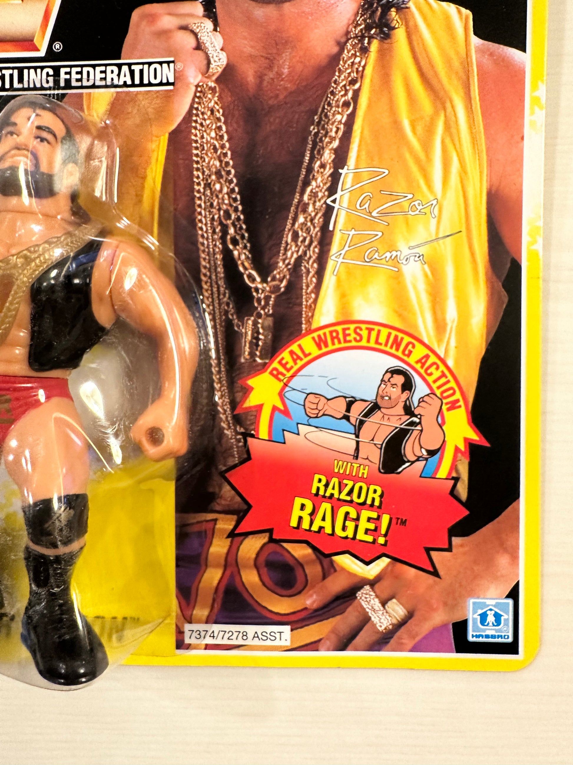 Wwf Fake Razor Ramon Razor Ramon Series 7 WWF Hasbro – retrofigure