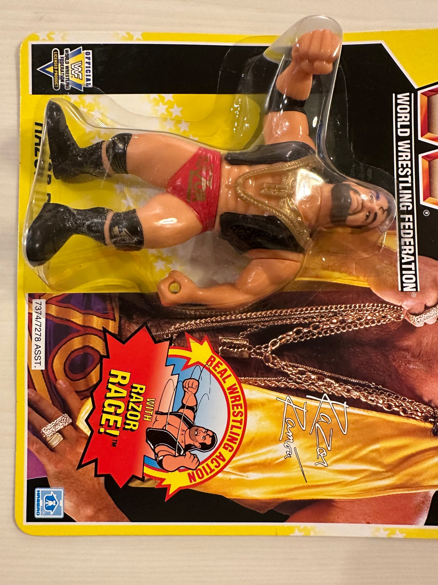 Razor Ramon Series 7 WWF Hasbro