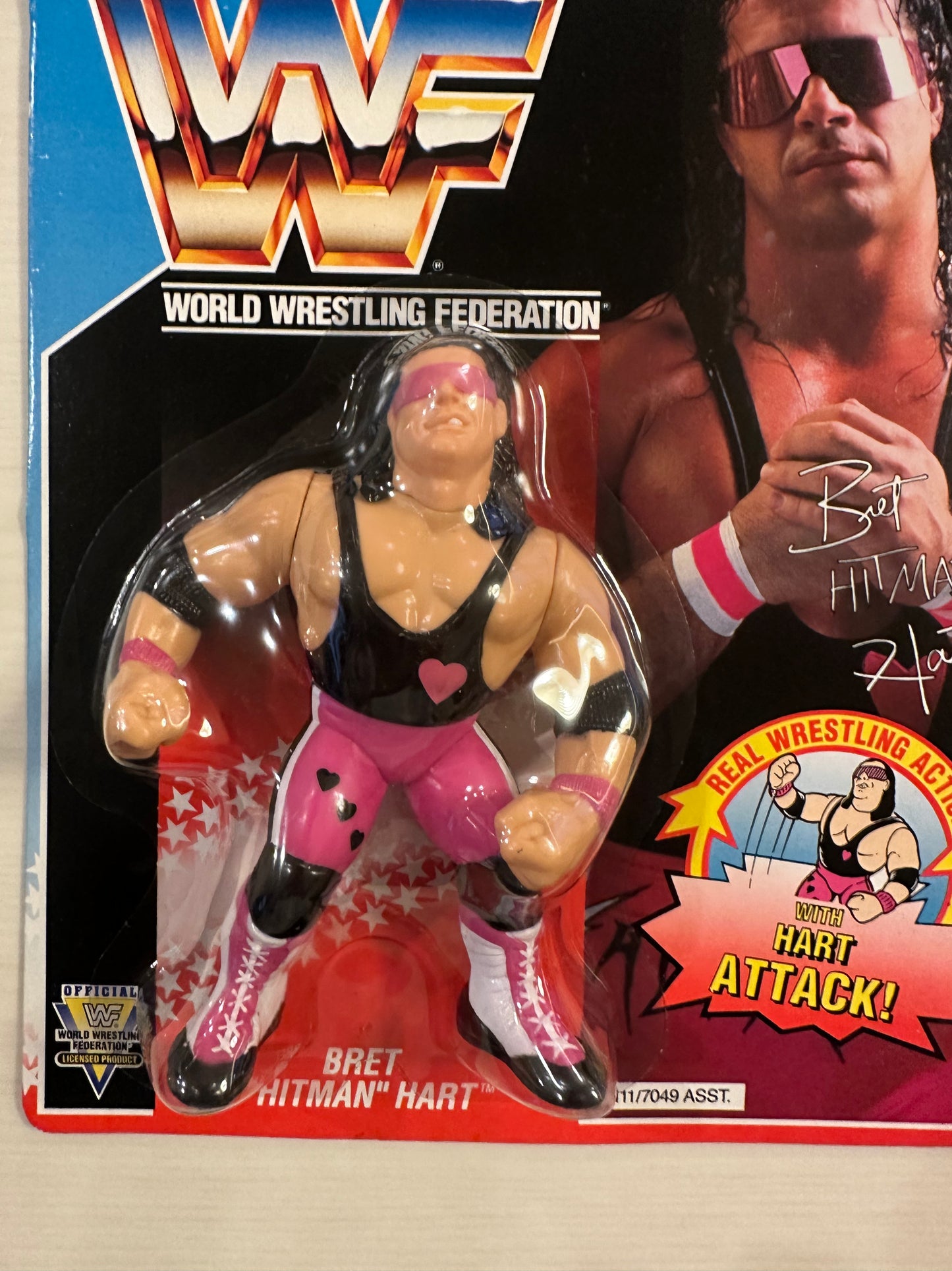 Bret the Hitman Hart Series 4 WWF Hasbro