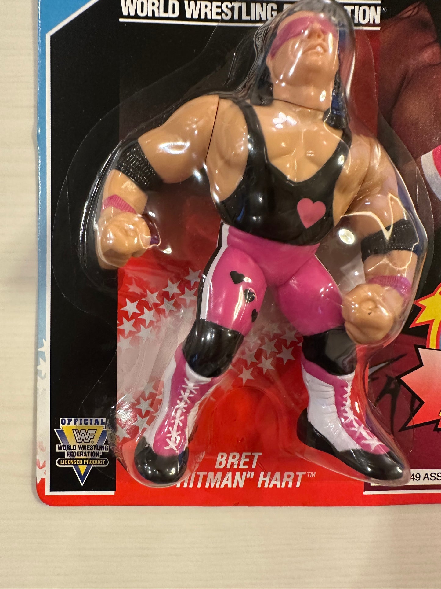 Bret the Hitman Hart Series 4 WWF Hasbro