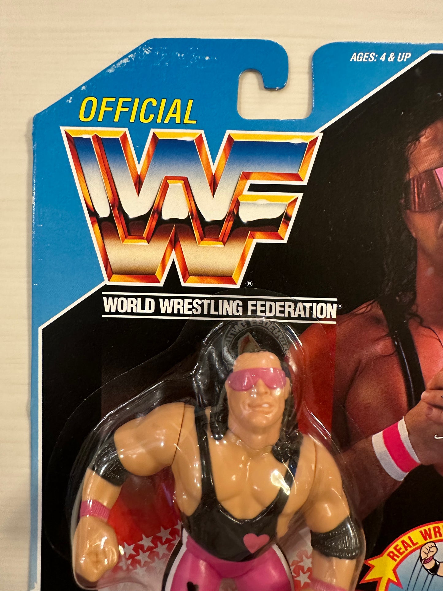 Bret the Hitman Hart Series 4 WWF Hasbro