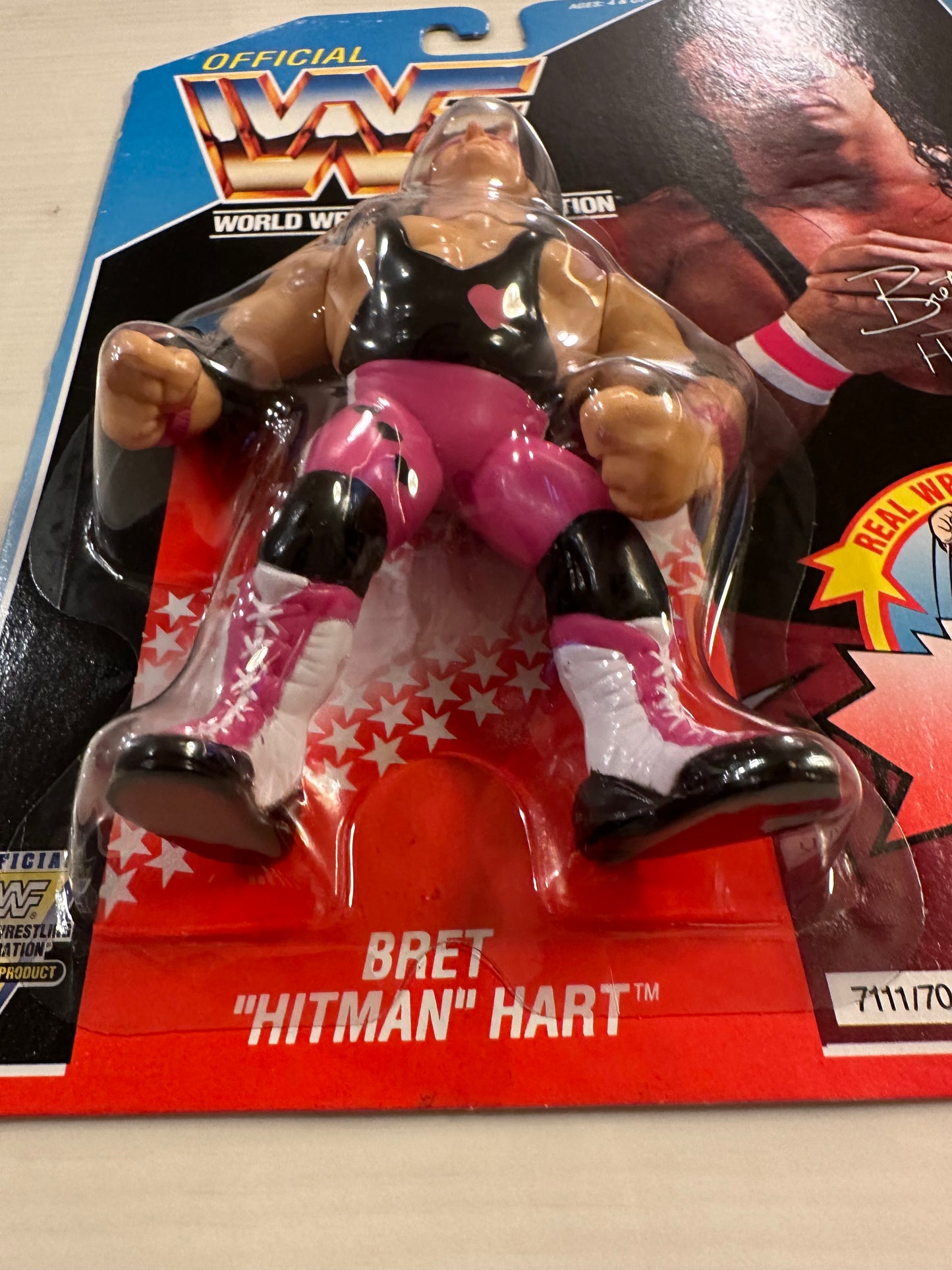 Bret the Hitman Hart Series 4 WWF Hasbro