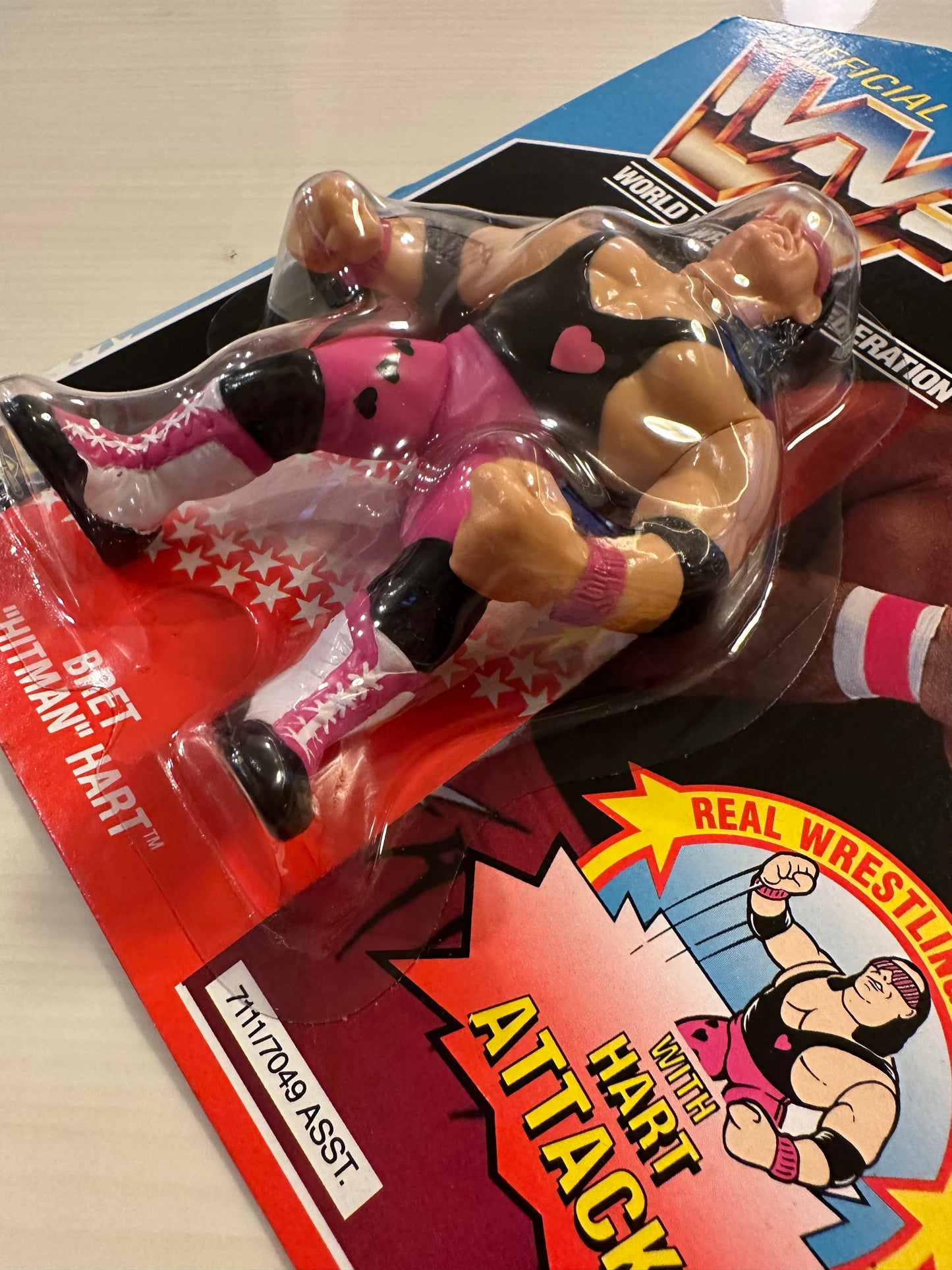 Bret the Hitman Hart Series 4 WWF Hasbro