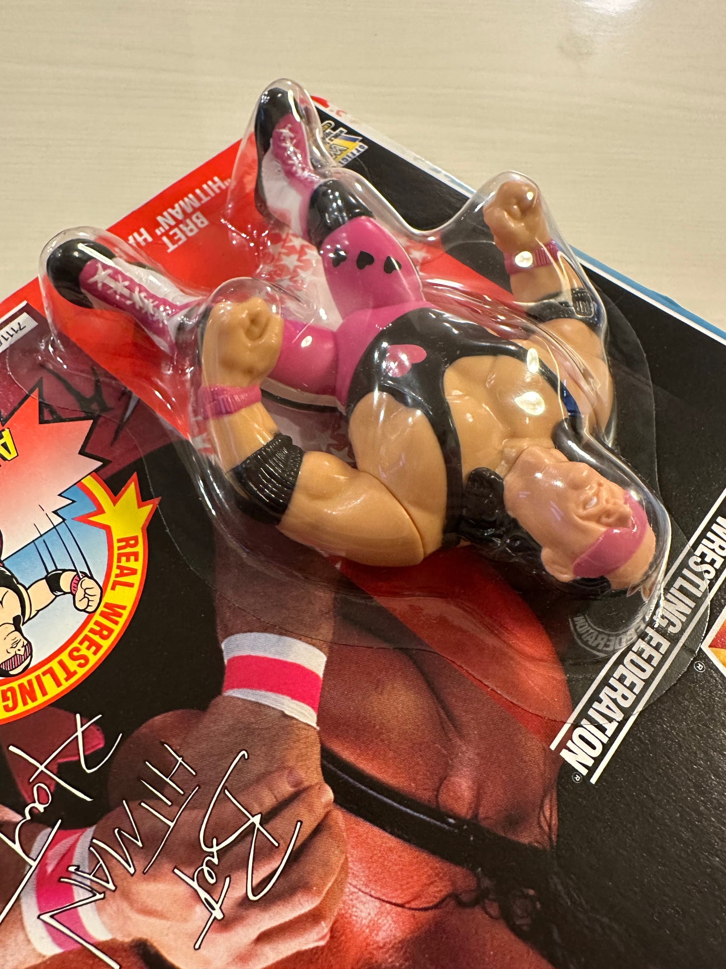 Bret the Hitman Hart Series 4 WWF Hasbro