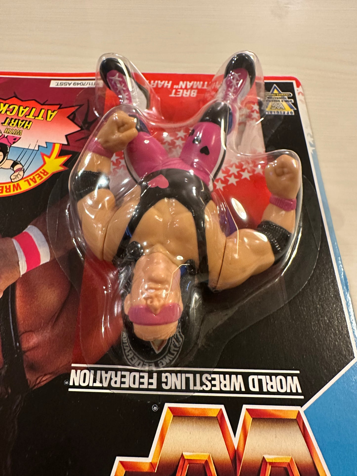 Bret the Hitman Hart Series 4 WWF Hasbro