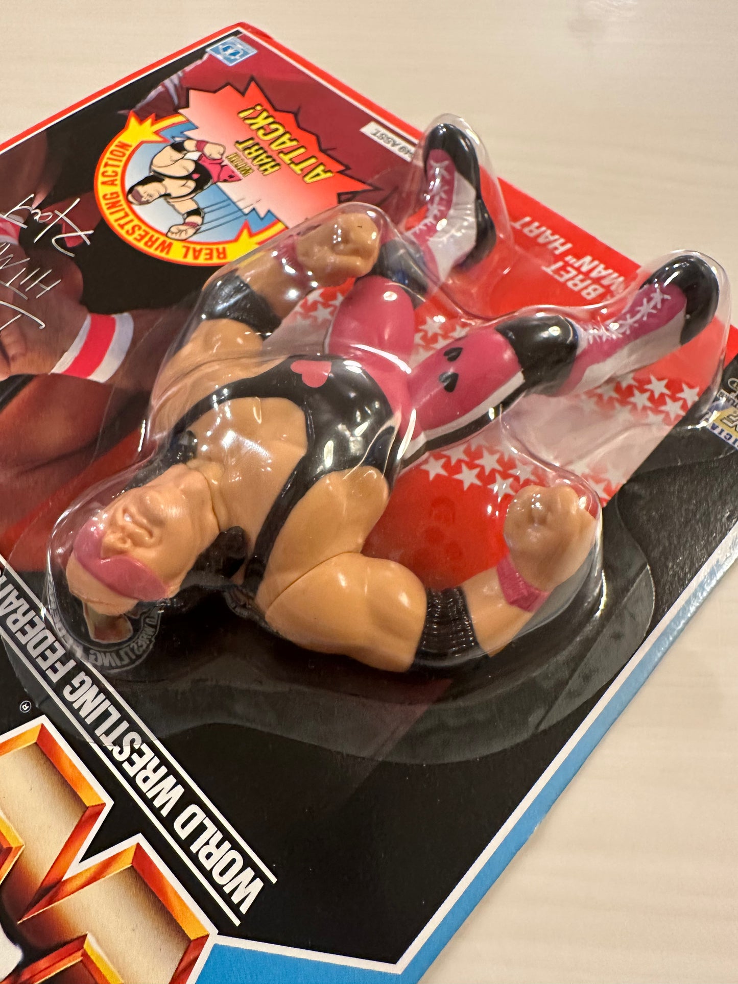 Bret the Hitman Hart Series 4 WWF Hasbro