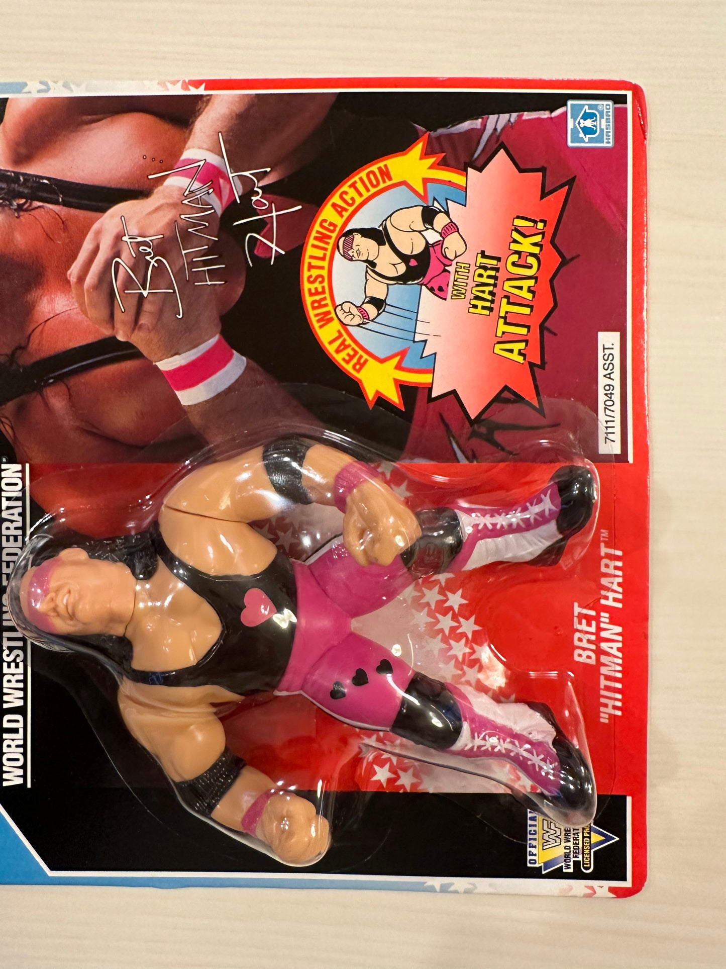 Bret the Hitman Hart Series 4 WWF Hasbro