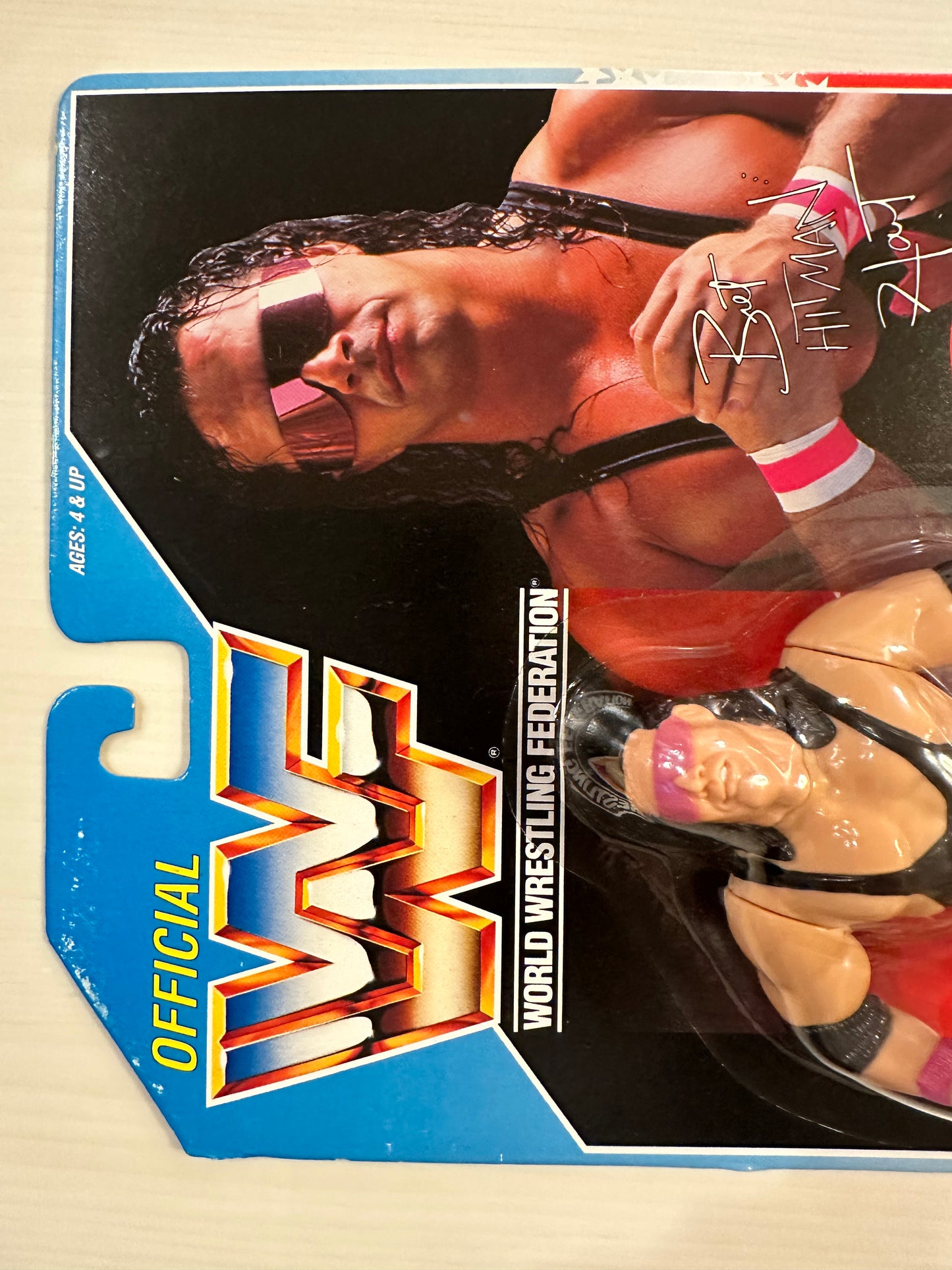 Bret the Hitman Hart Series 4 WWF Hasbro