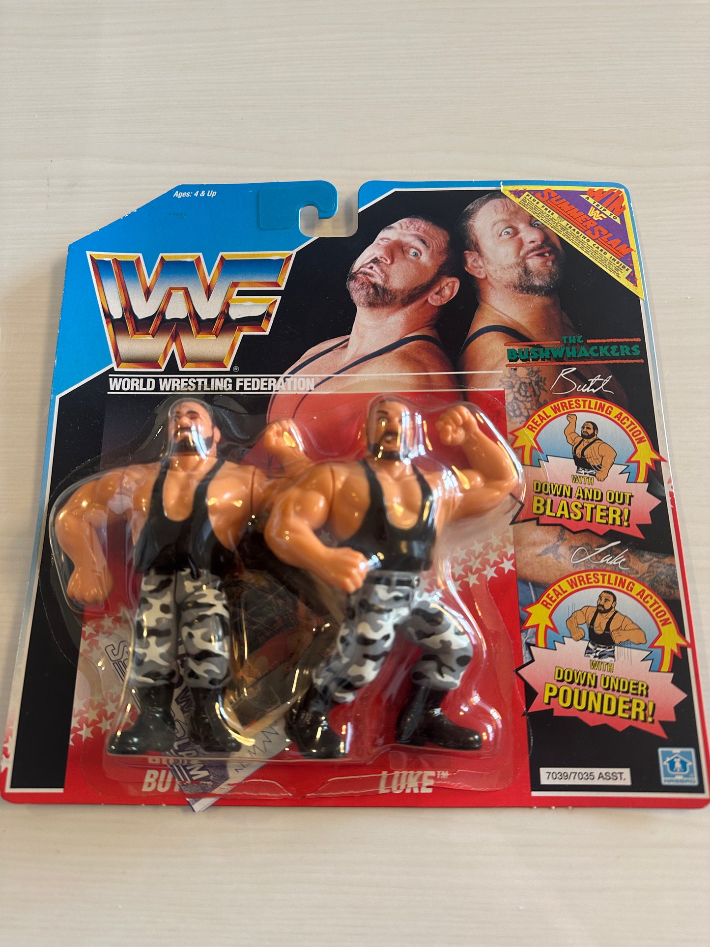 The Bushwhackers Series 2 WWF Hasbro