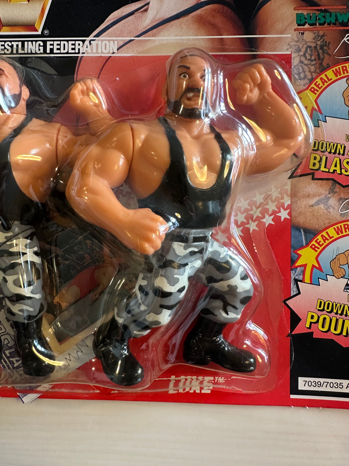 The Bushwhackers Series 2 WWF Hasbro