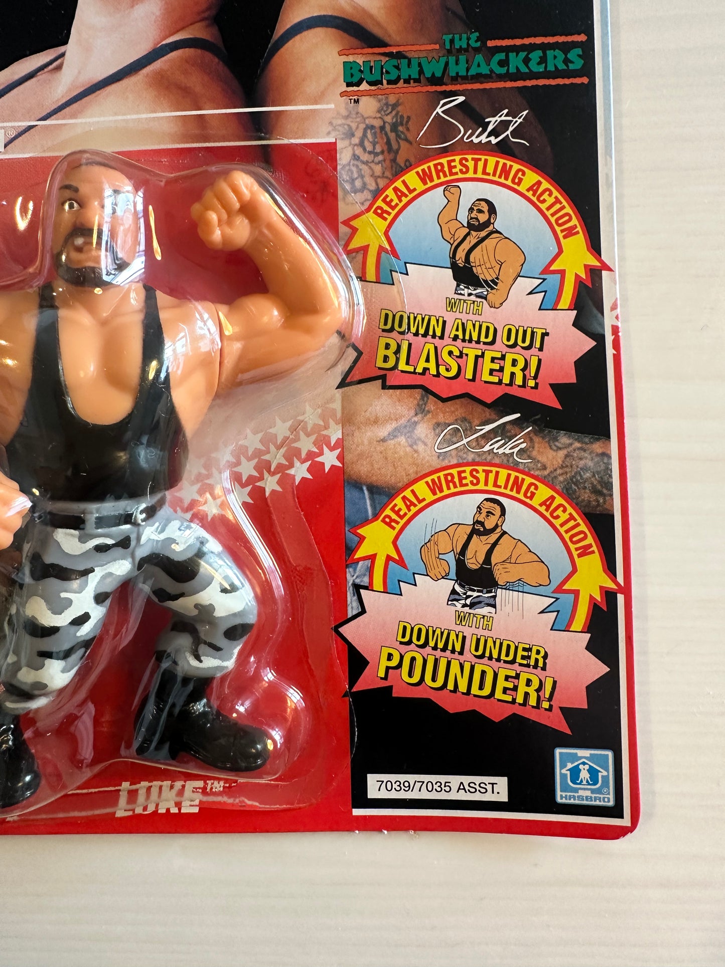 The Bushwhackers Series 2 WWF Hasbro