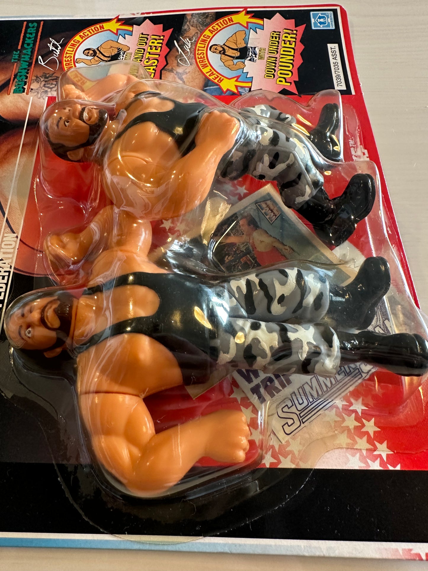 The Bushwhackers Series 2 WWF Hasbro