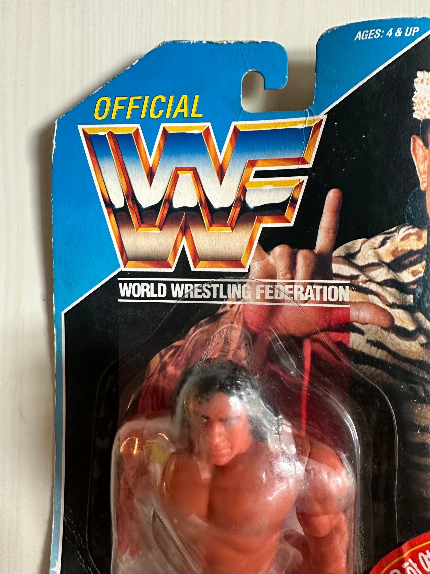 Superfly Jimmy Snuka Series 2 WWF Hasbro MOC Korean variant