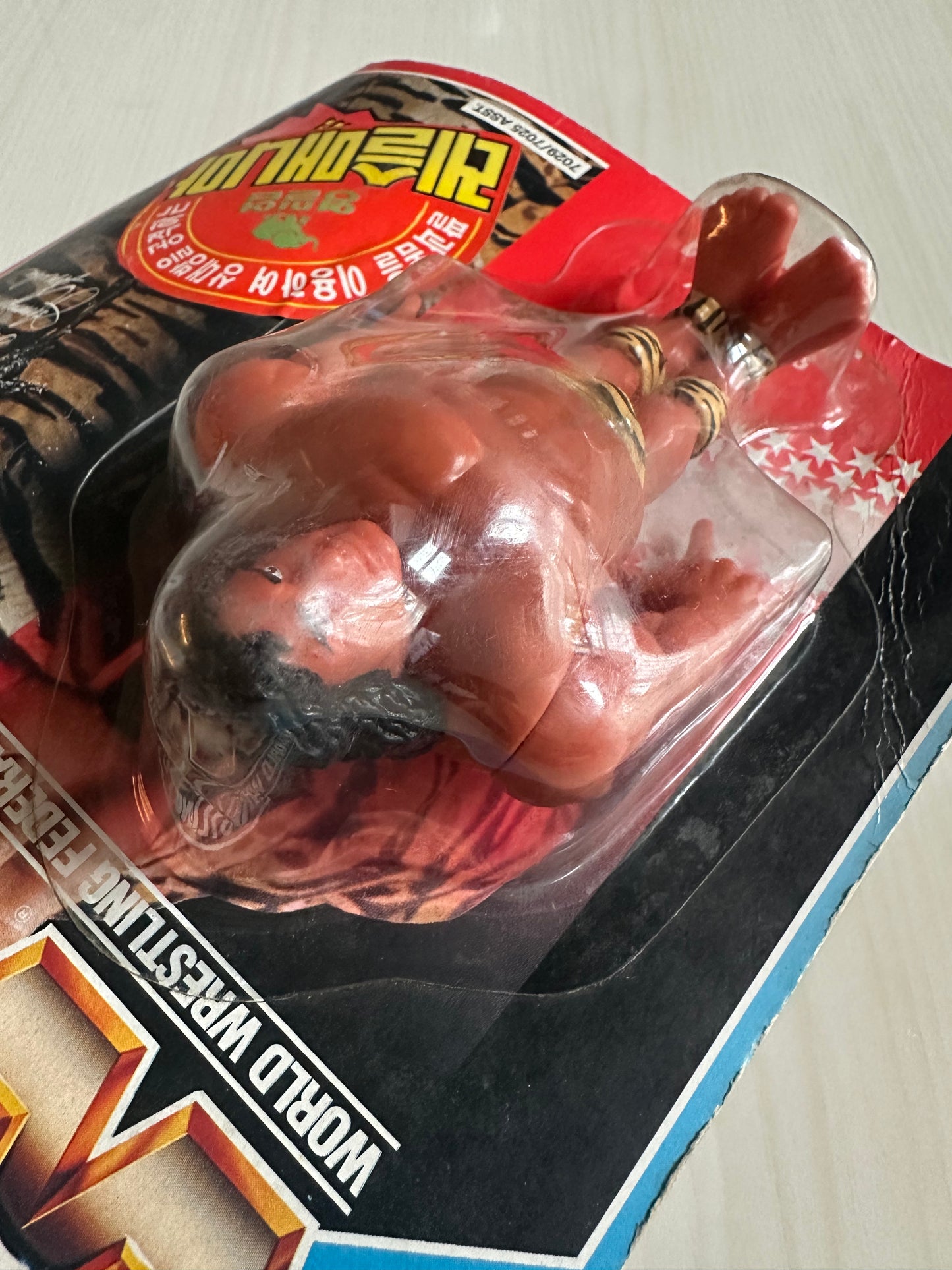 Superfly Jimmy Snuka Series 2 WWF Hasbro MOC Korean variant