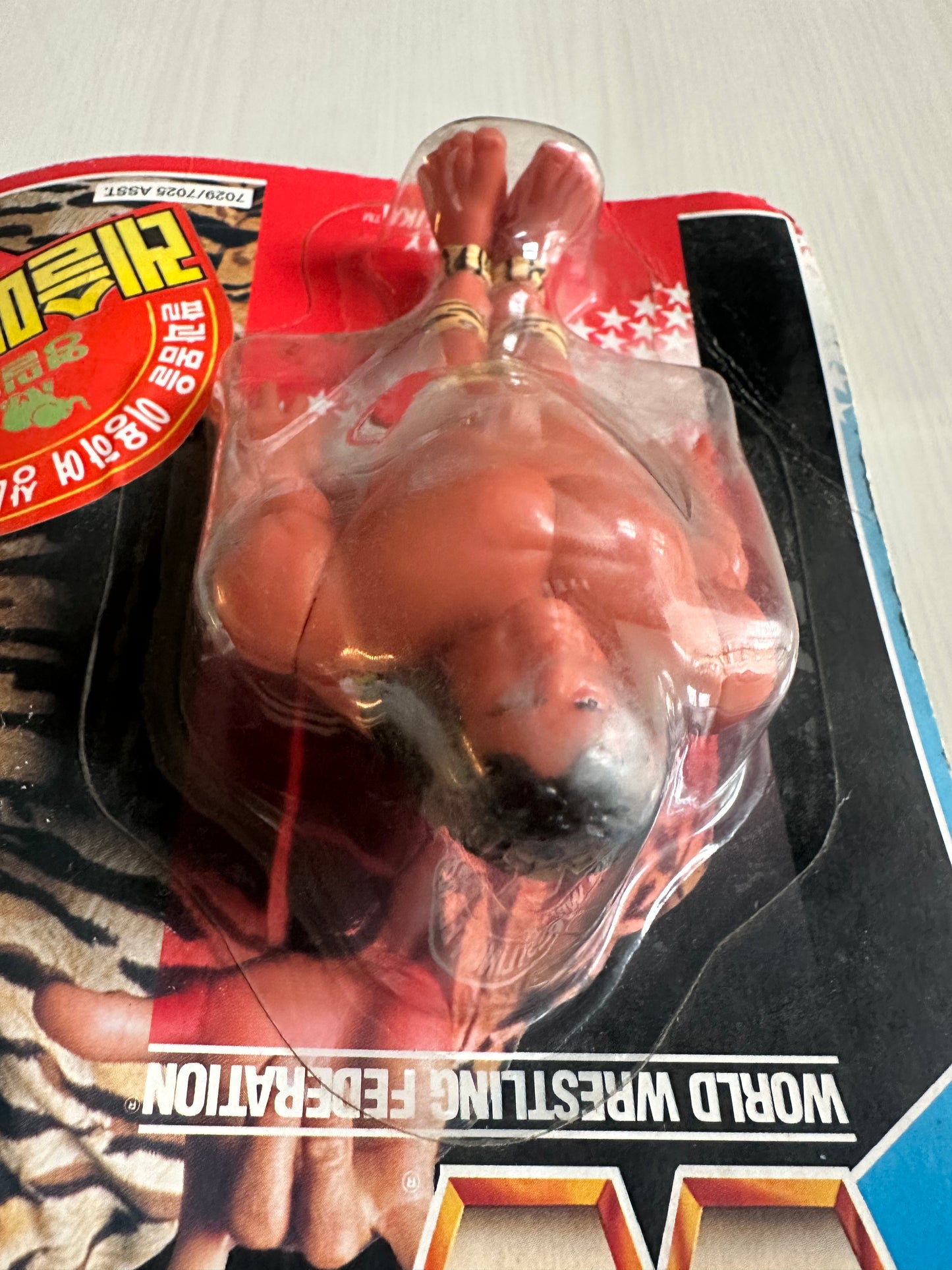 Superfly Jimmy Snuka Series 2 WWF Hasbro MOC Korean variant