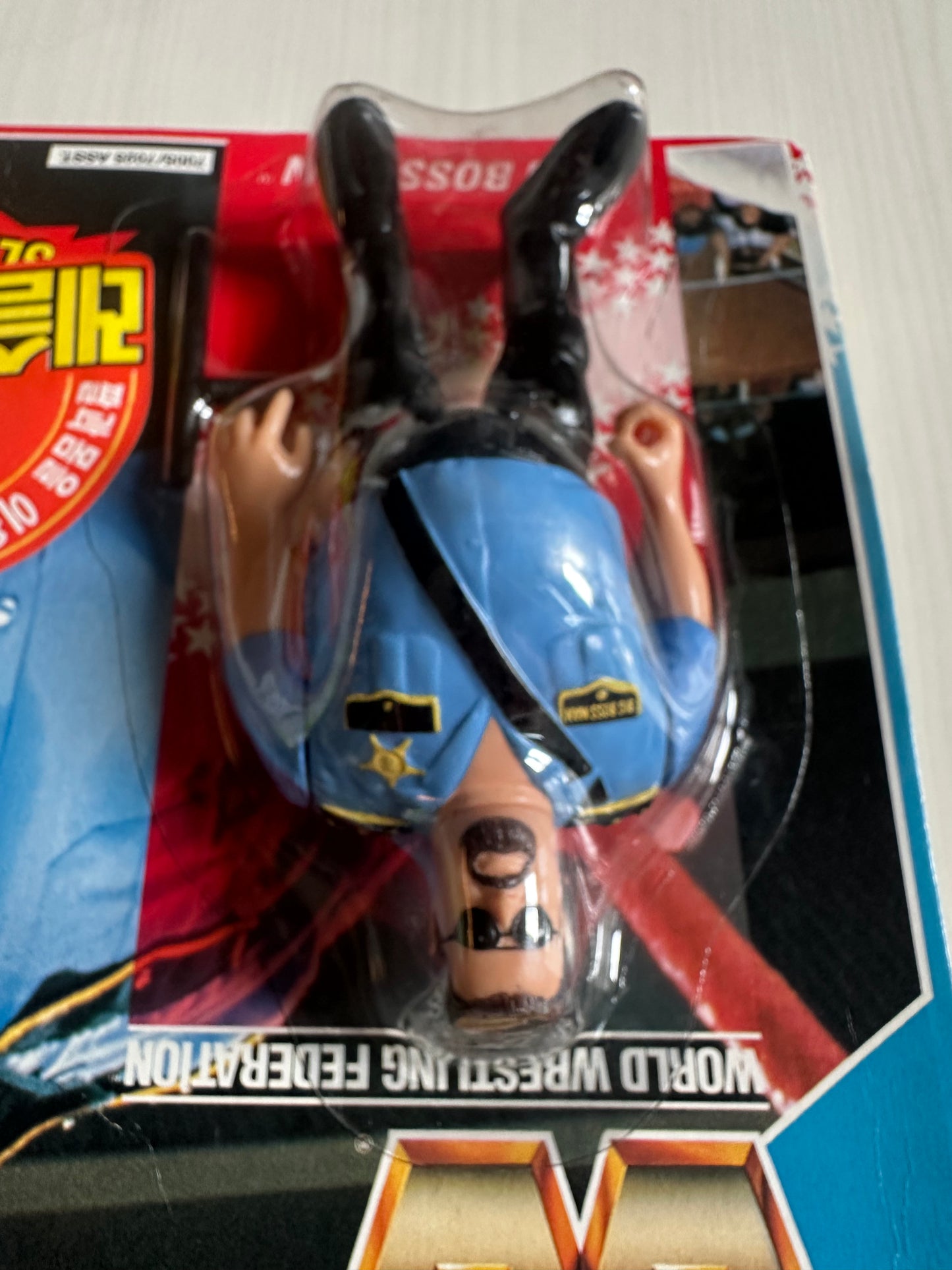 Big Boss Man Series 1 WWF Hasbro MOC Korean variant