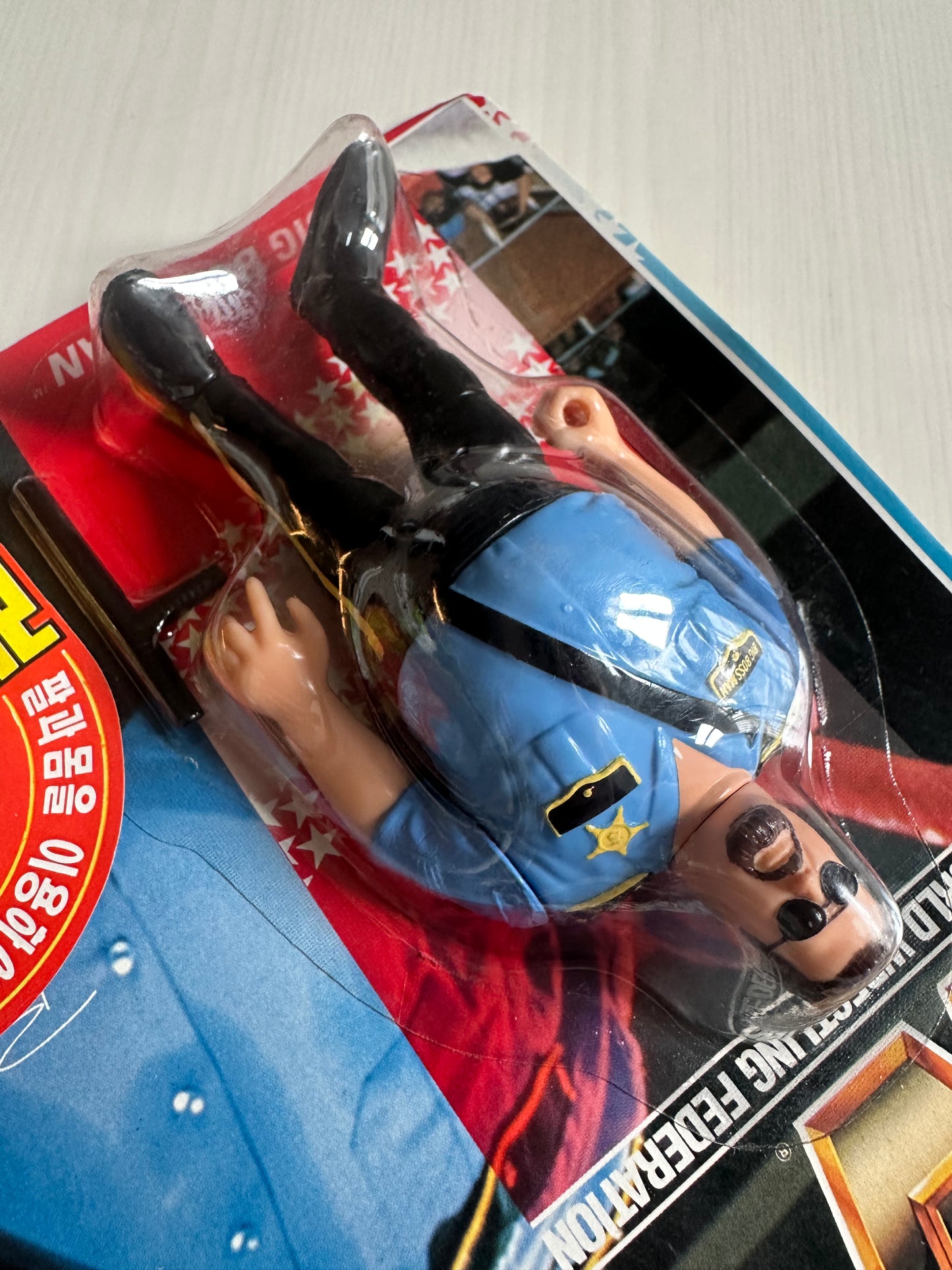 Big Boss Man Series 1 WWF Hasbro MOC Korean variant